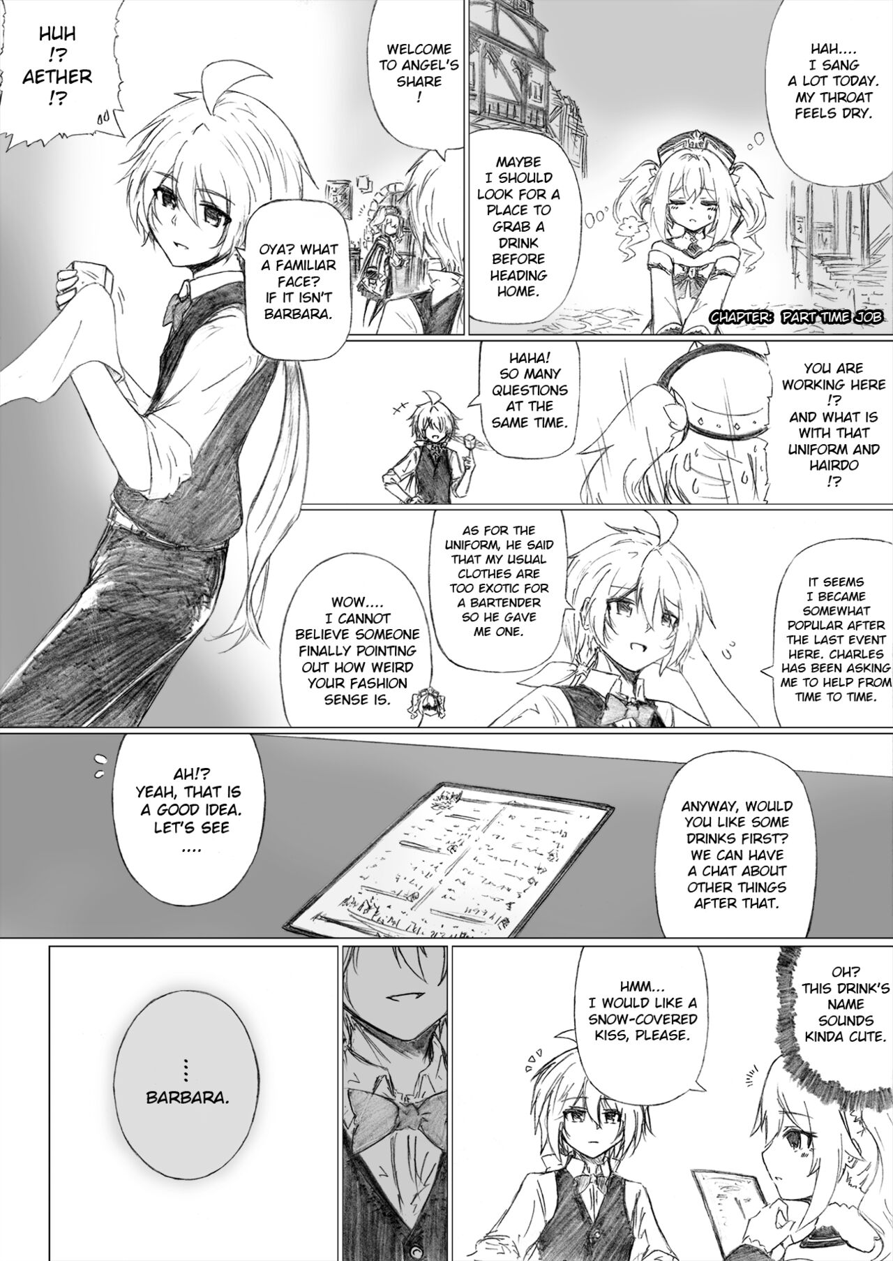 KuroCrimson Genshin Impact Manga Vol 4 图片编号 1