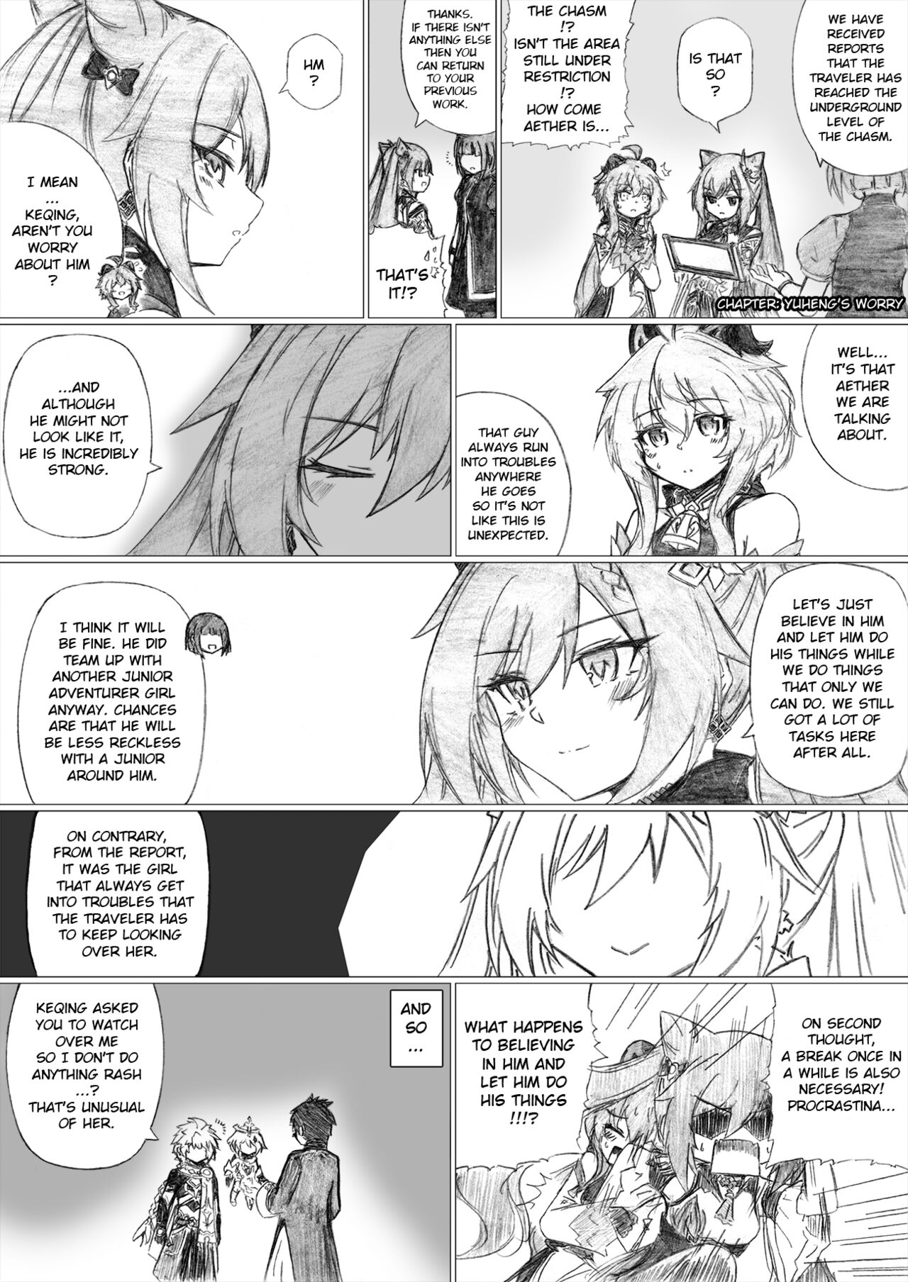 KuroCrimson Genshin Impact Manga Vol 4 图片编号 3