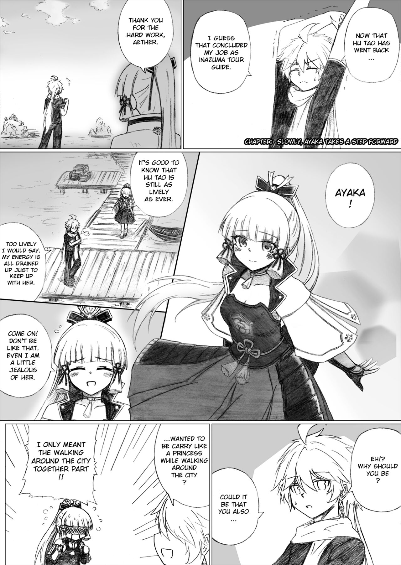 KuroCrimson Genshin Impact Manga Vol 4 图片编号 8