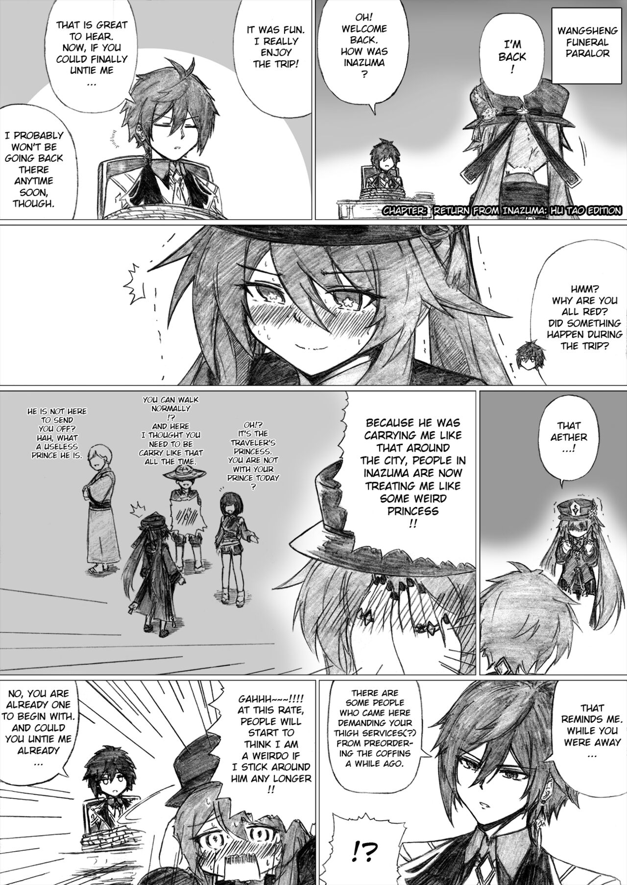 KuroCrimson Genshin Impact Manga Vol 4 图片编号 10