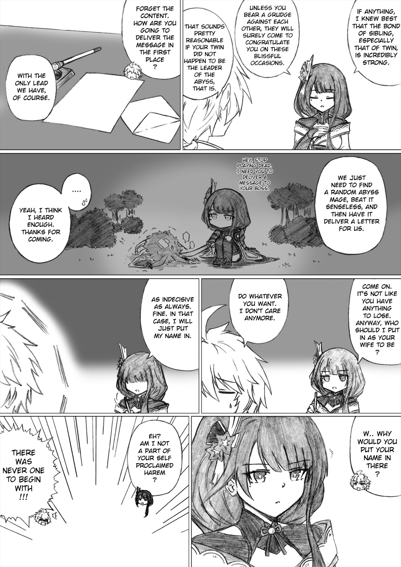 KuroCrimson Genshin Impact Manga Vol 4 图片编号 14