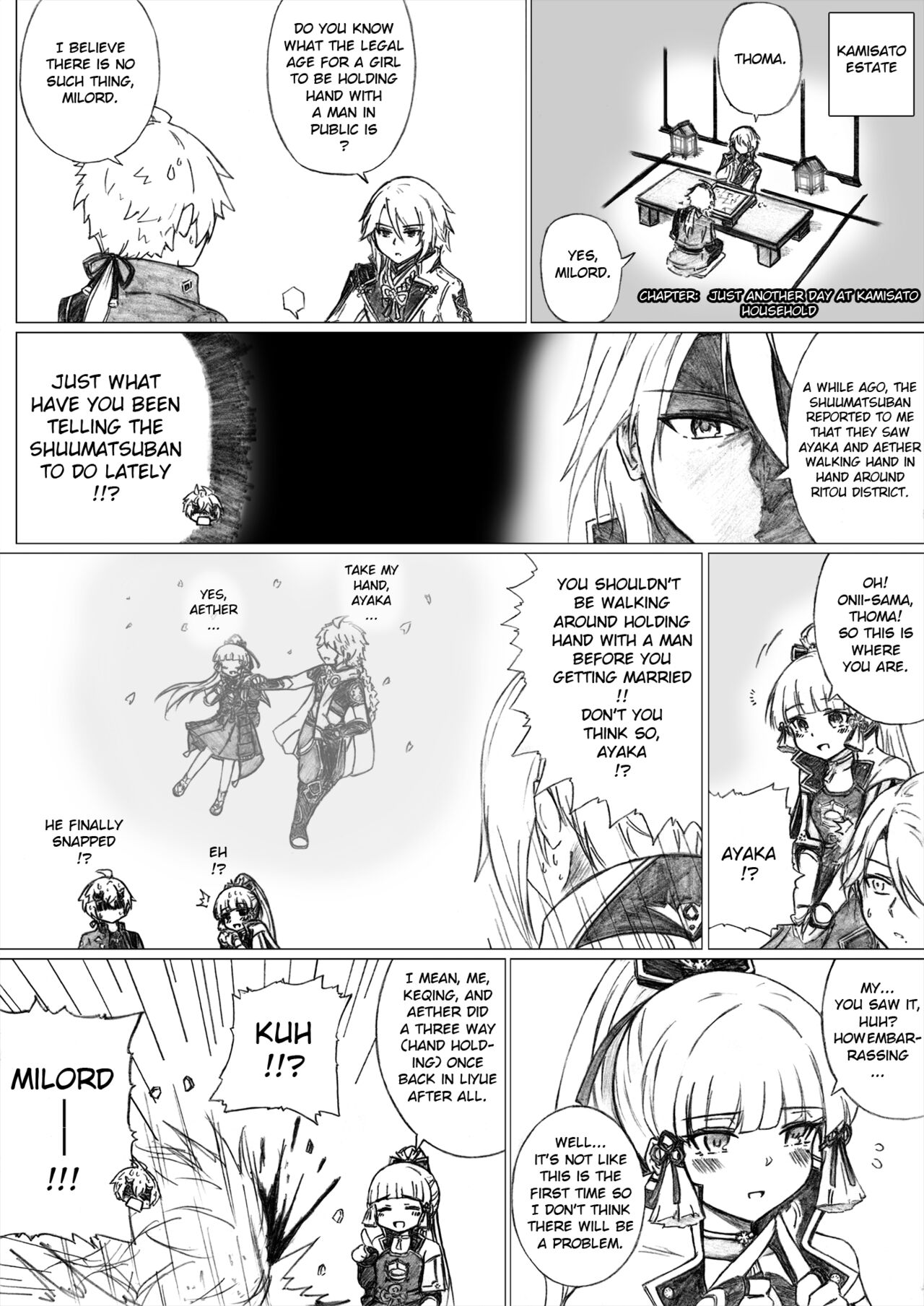 KuroCrimson Genshin Impact Manga Vol 4 图片编号 15