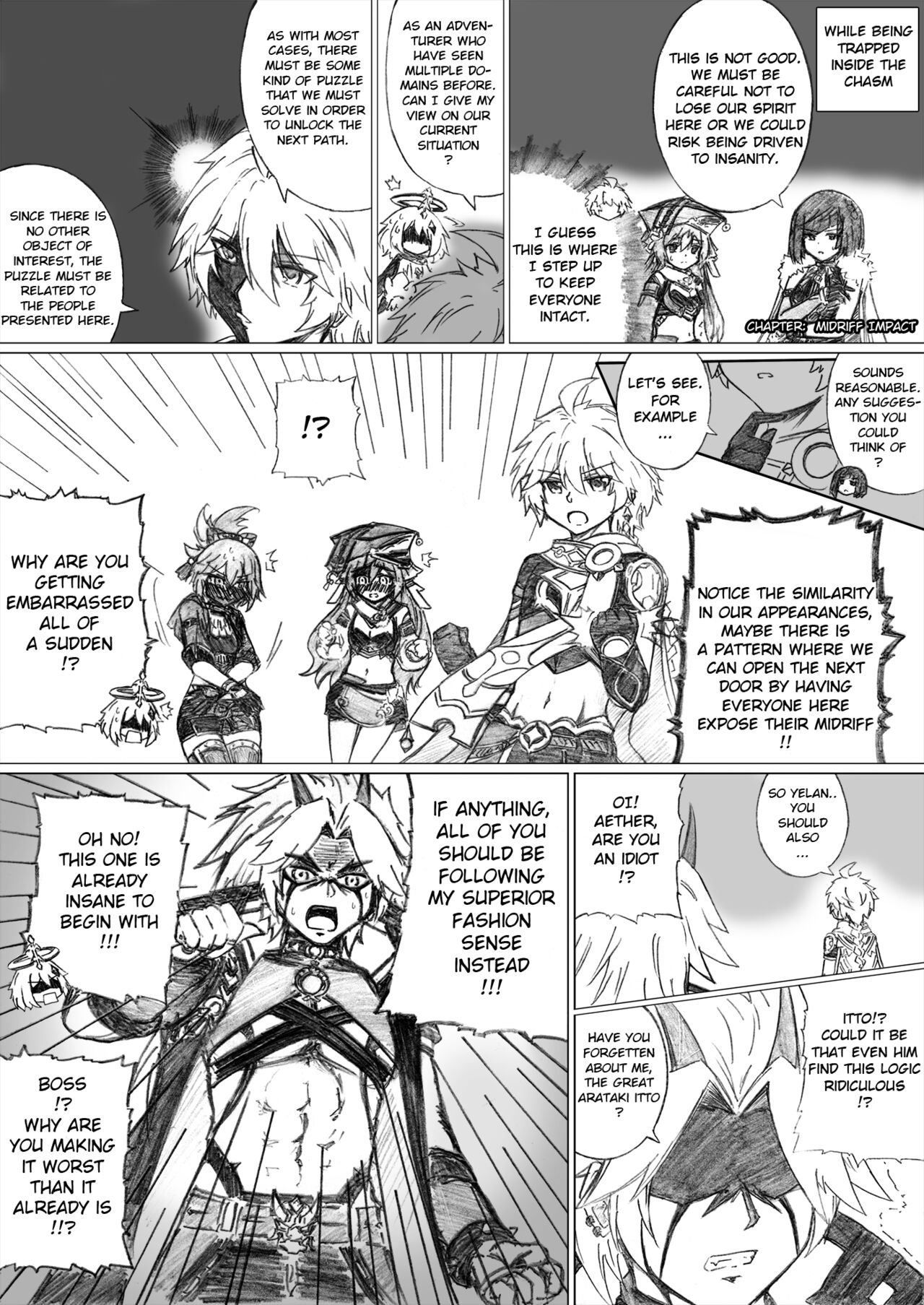 KuroCrimson Genshin Impact Manga Vol 4 图片编号 16