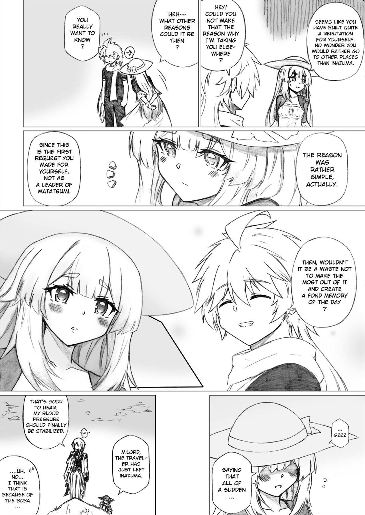 KuroCrimson Genshin Impact Manga Vol 4 图片编号 21