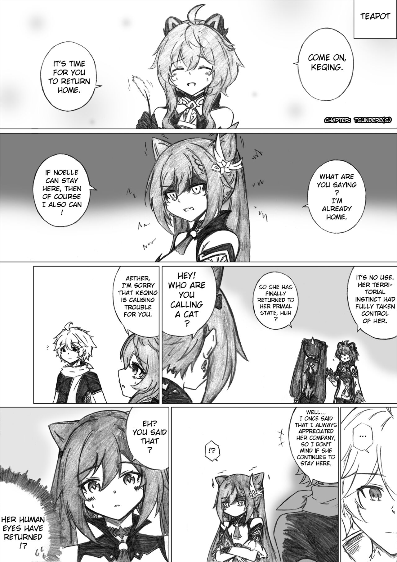 KuroCrimson Genshin Impact Manga Vol 6 Bildnummer 1