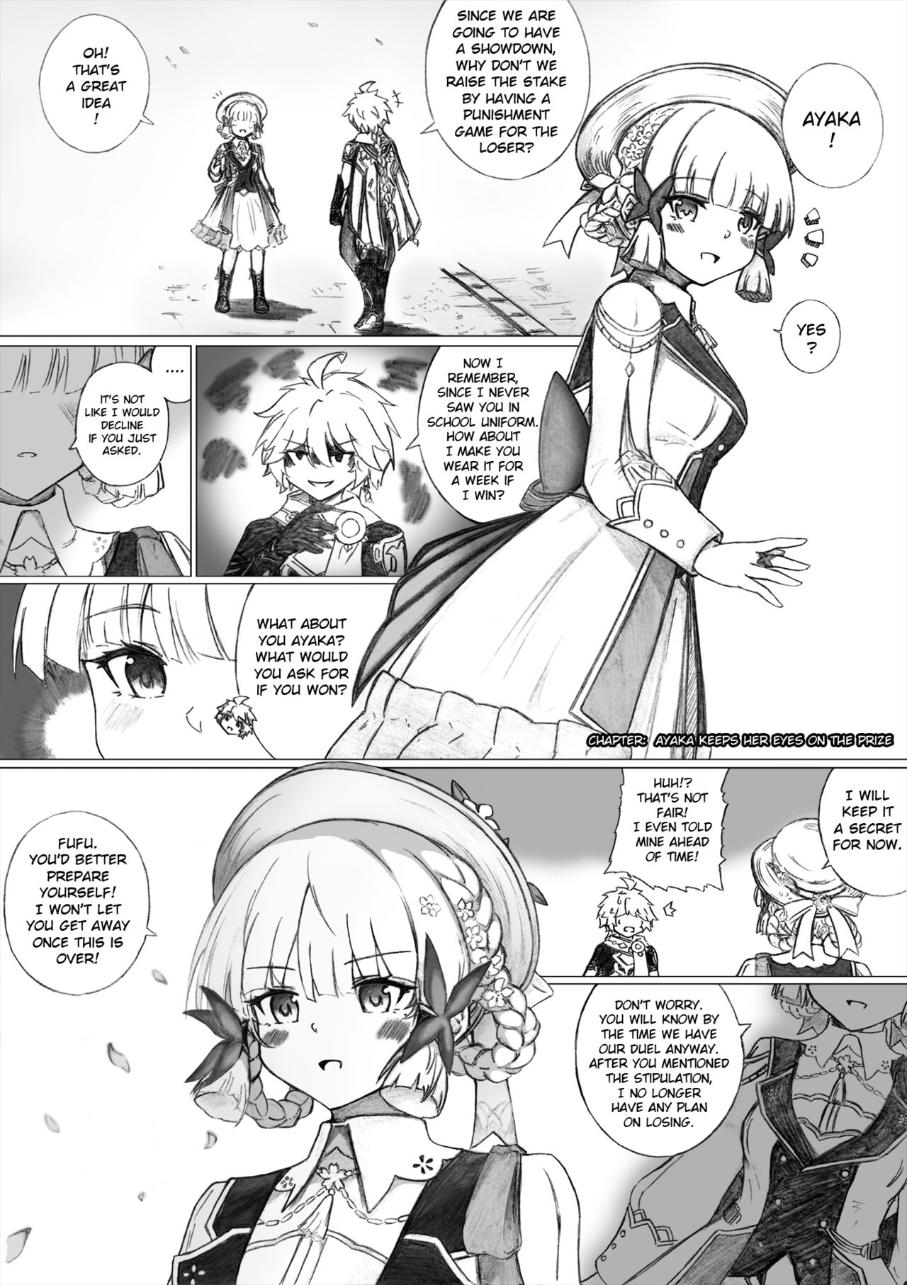 KuroCrimson Genshin Impact Manga Vol 6 Bildnummer 3