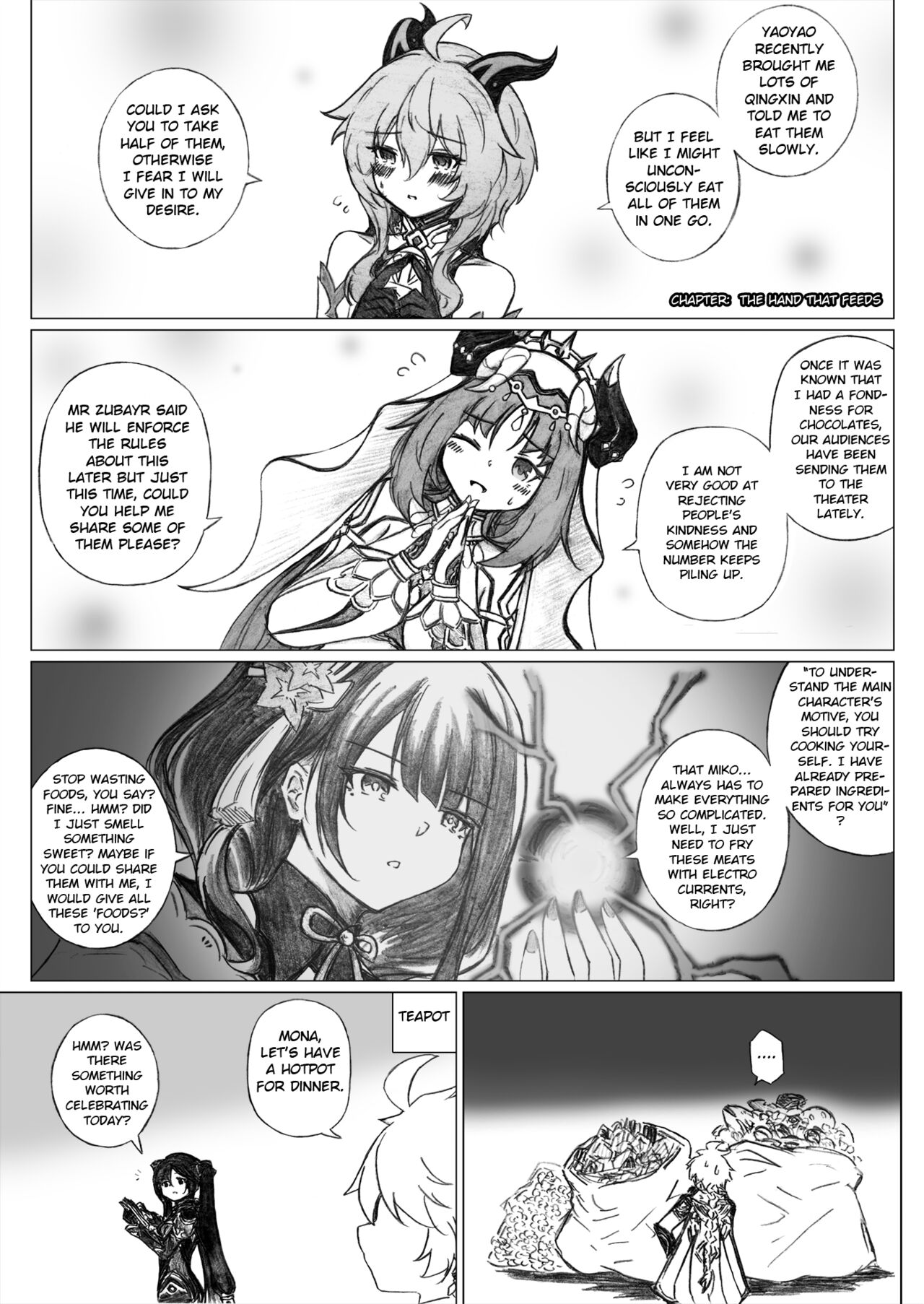 KuroCrimson Genshin Impact Manga Vol 6 Bildnummer 4