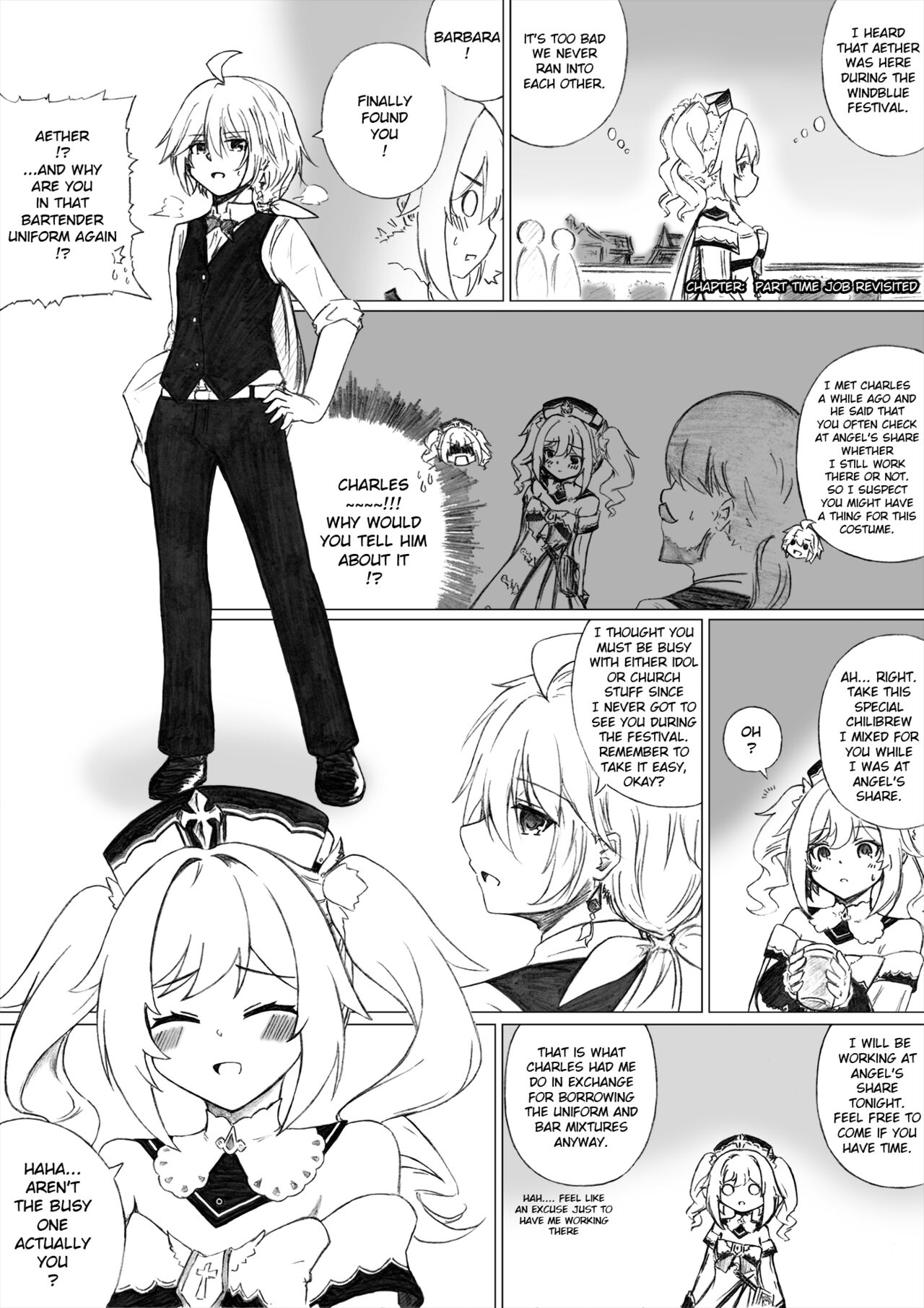 KuroCrimson Genshin Impact Manga Vol 6 Bildnummer 9