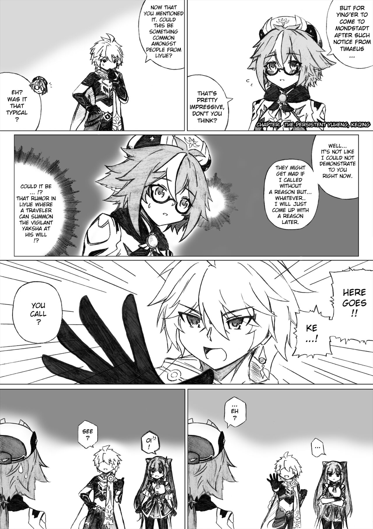 KuroCrimson Genshin Impact Manga Vol 6 Bildnummer 10