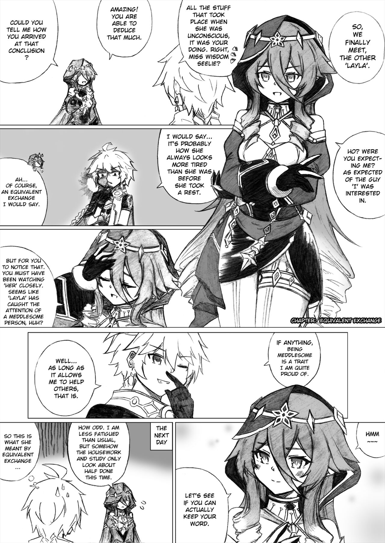 KuroCrimson Genshin Impact Manga Vol 6 Bildnummer 12