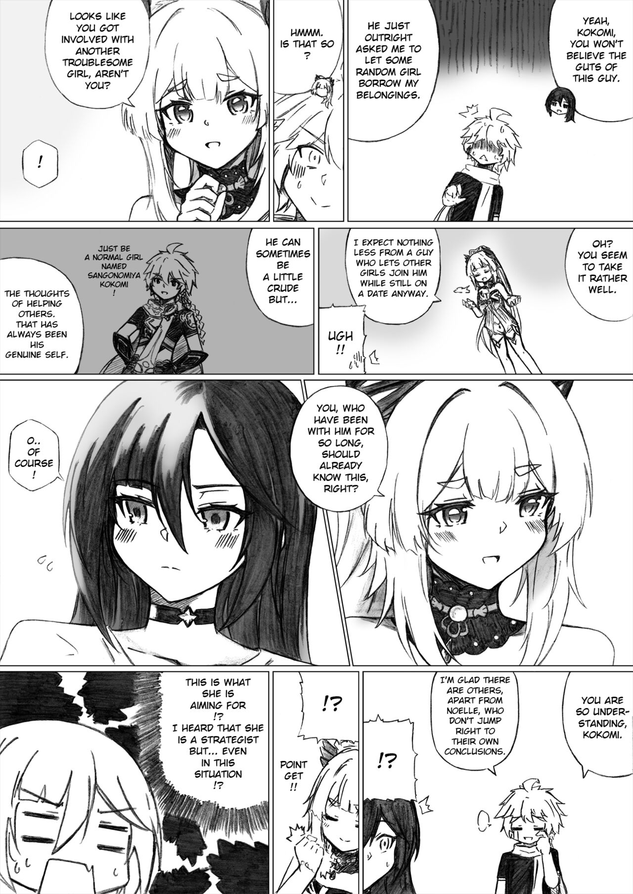 KuroCrimson Genshin Impact Manga Vol 6 Bildnummer 14