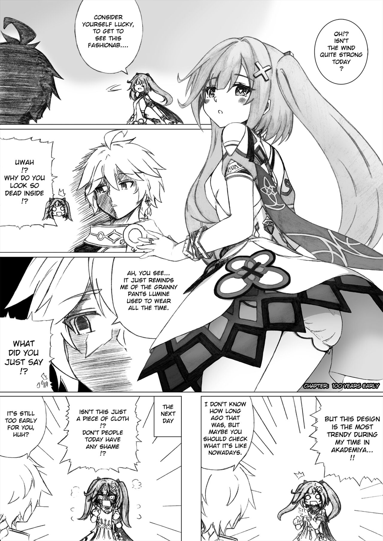 KuroCrimson Genshin Impact Manga Vol 6 Bildnummer 15