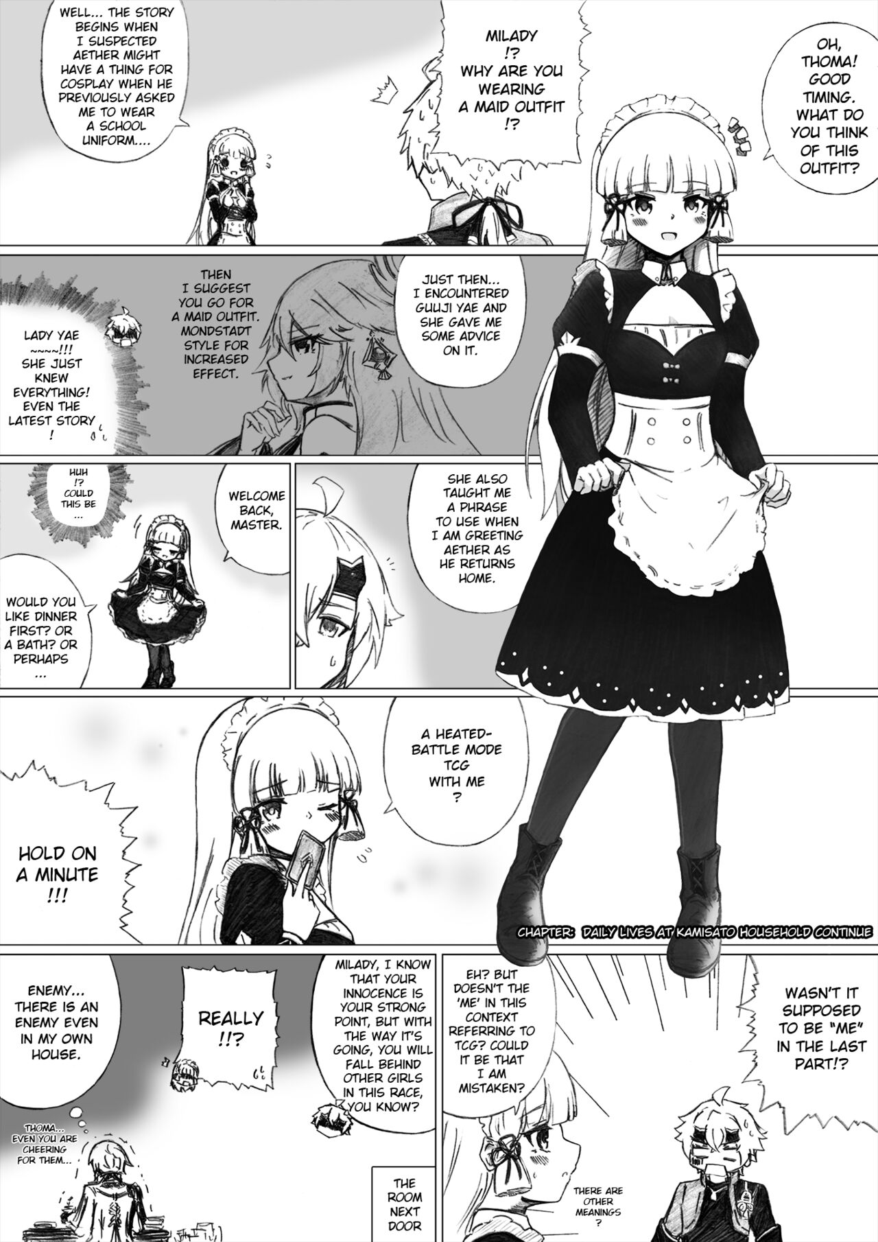 KuroCrimson Genshin Impact Manga Vol 6 Bildnummer 22