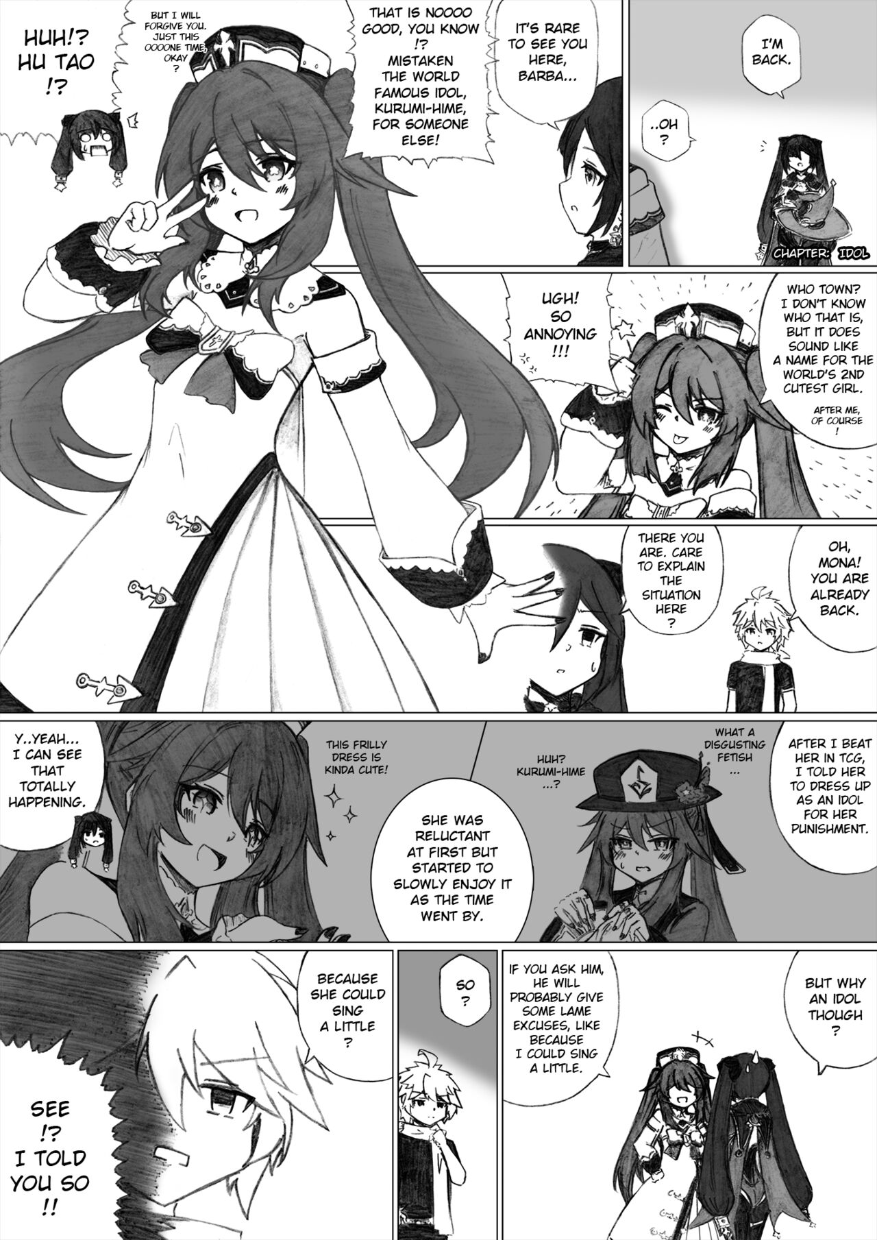 KuroCrimson Genshin Impact Manga Vol 6 Bildnummer 28