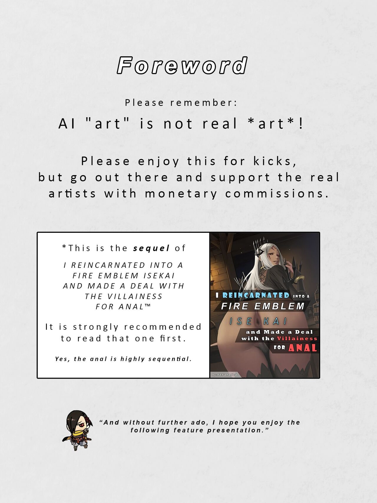 I Reincarnated into a RE:ZERO Isekai and Made a Deal with the Villainess for ANAL [FEFanatica/AI Assisted] image number 2