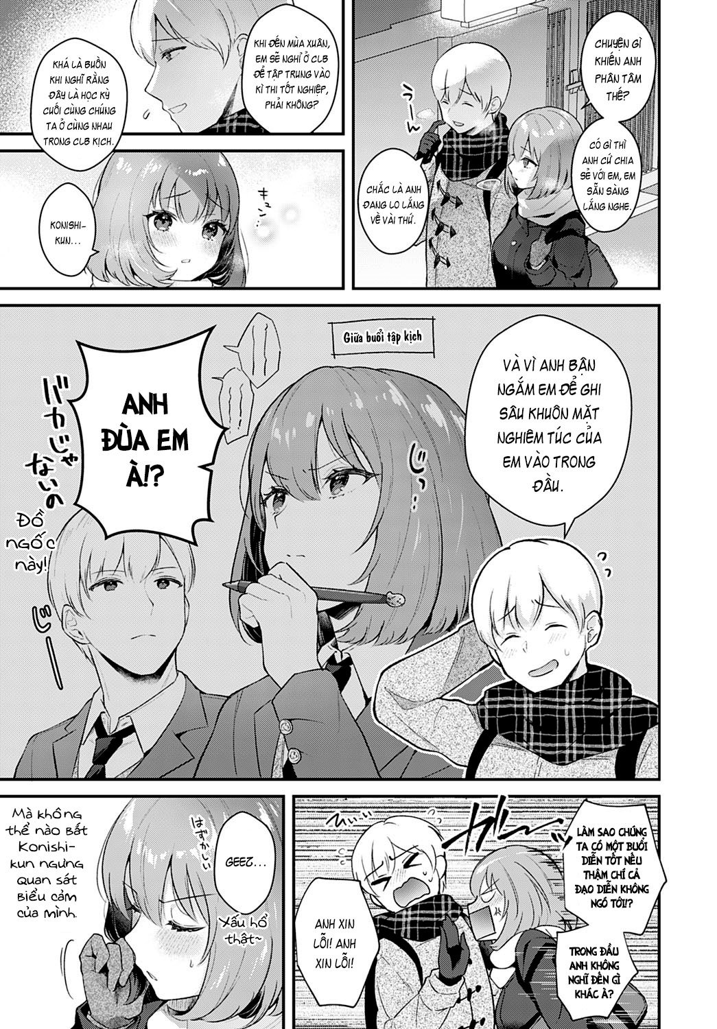 [Mashiro Shirako] Kanojo Face+Kanojo Face Encore (COMIC Anthurium 2020-03) [Vietnamese Tiếng Việt] [Digital] 29eme image