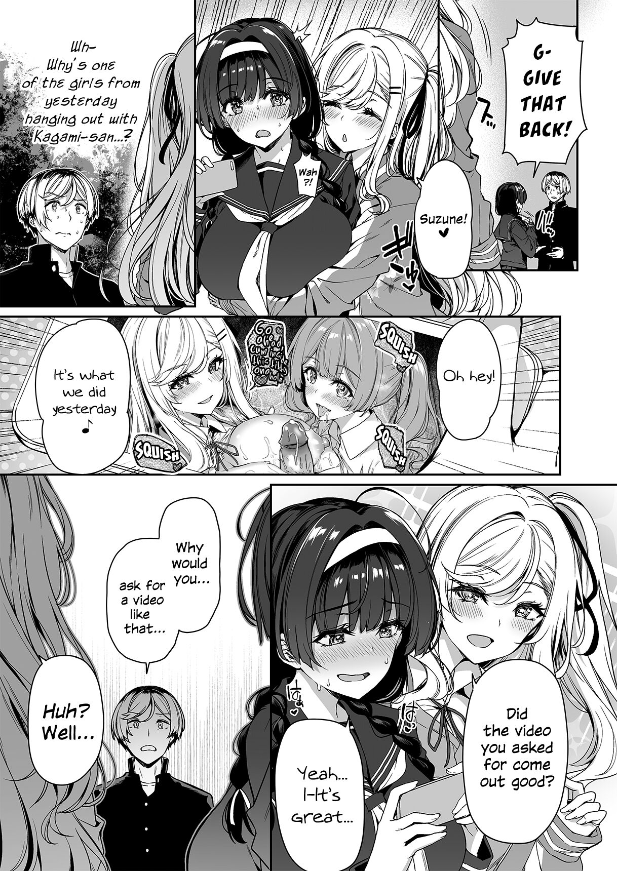 [Bottle Ship Bottler (Kazakura)] InCha Couple ga You Gal-tachi to SEX Training Suru Hanashi 2 [English] {Hennojin} [Decensored] 图片编号 18