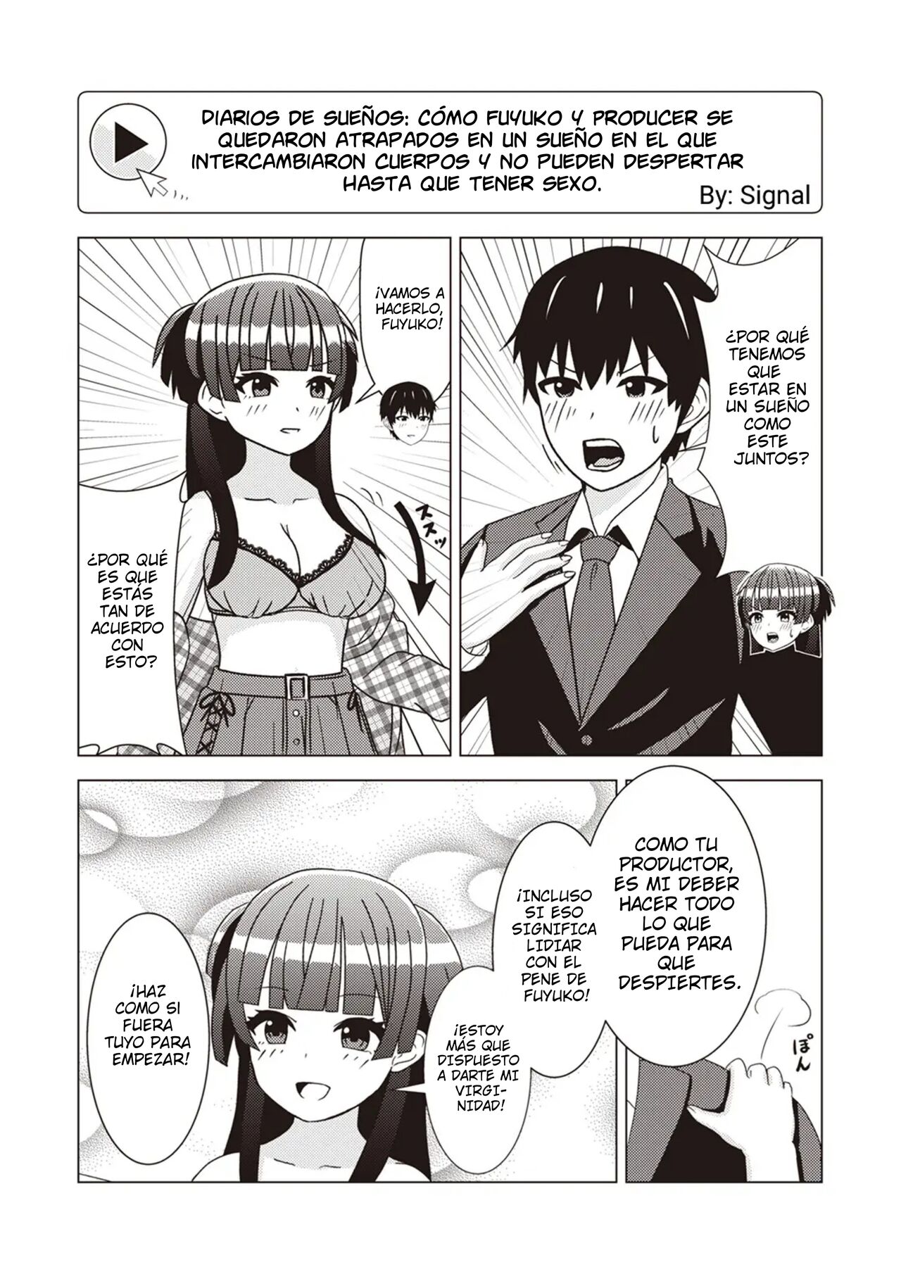 Diario de Sueños: Fuyuko y el productor image number 1