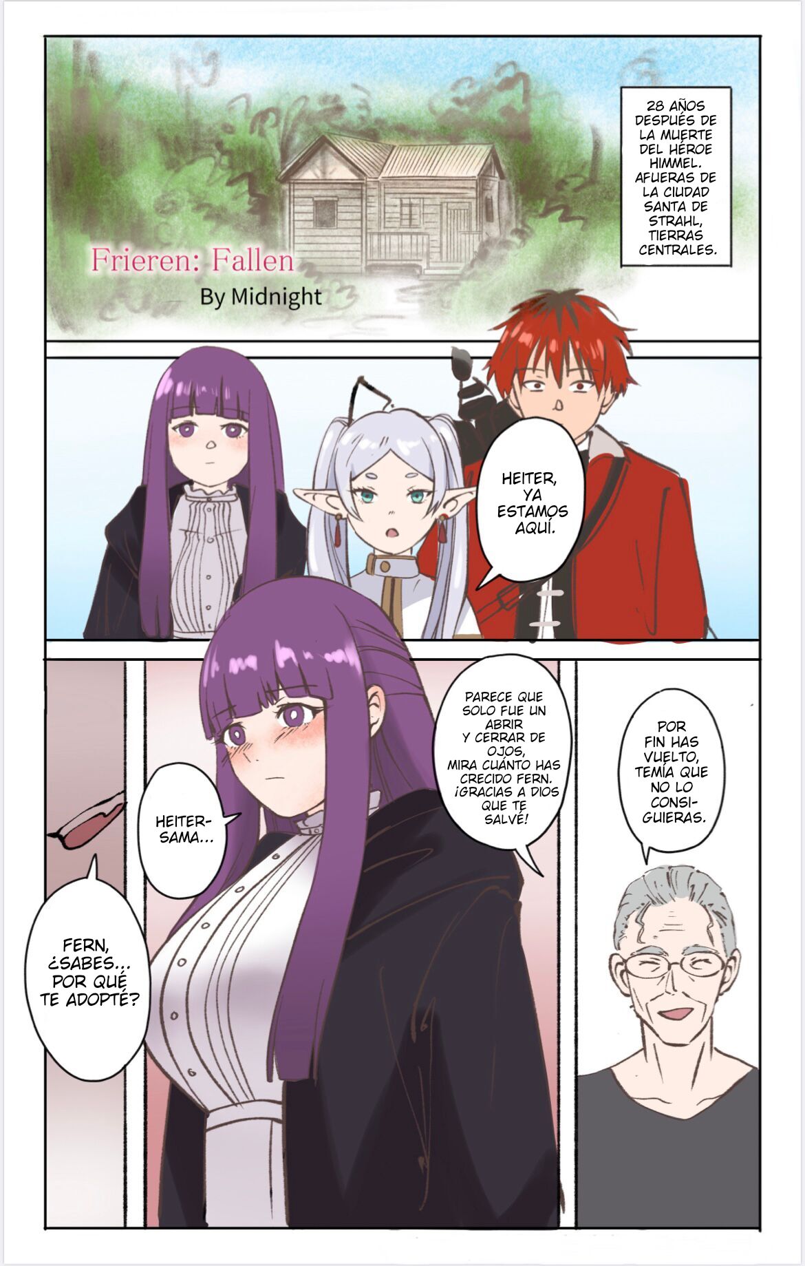 Yamiochi no Frieren Capitulo 1 image number 1