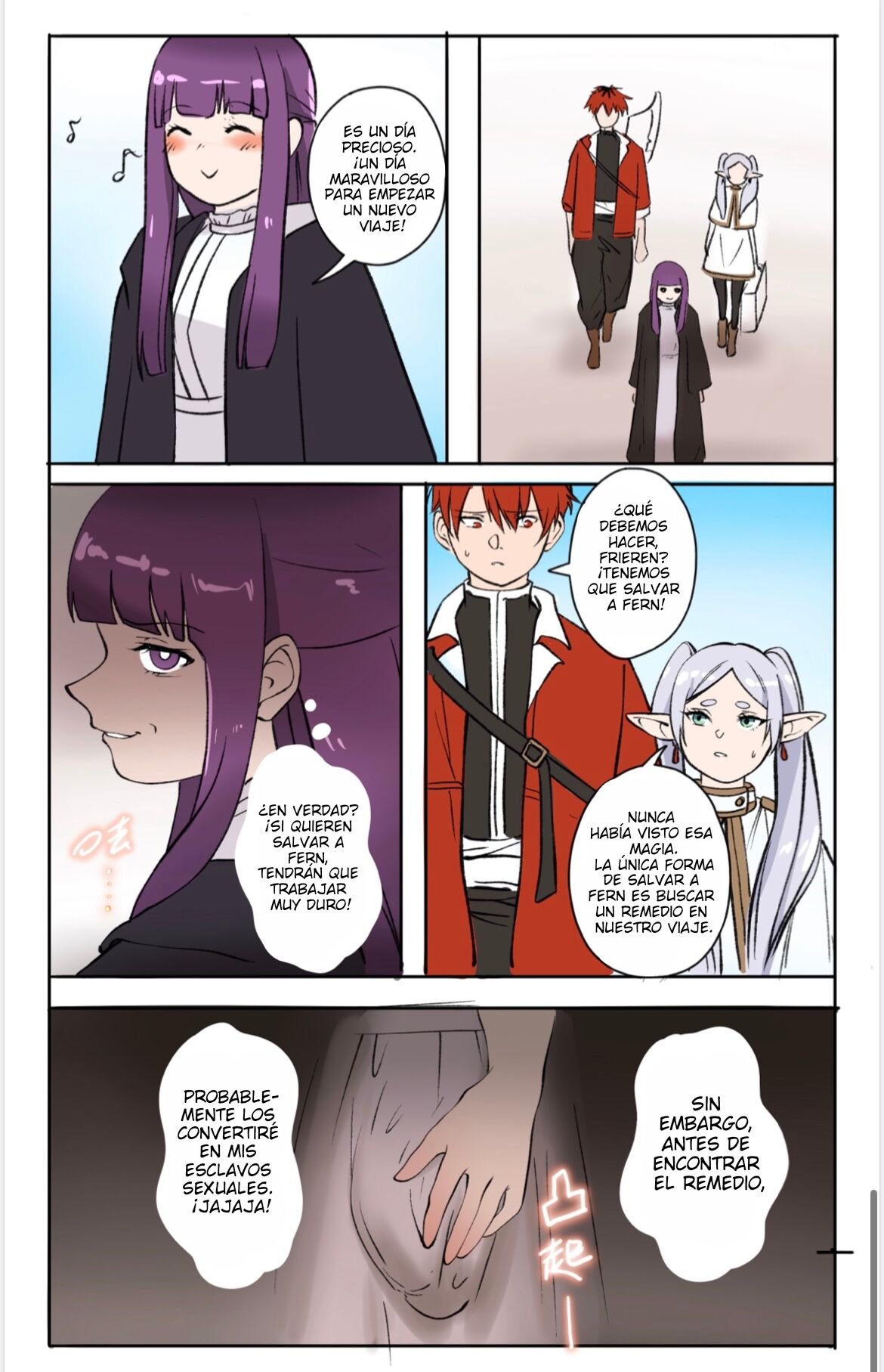 Yamiochi no Frieren Capitulo 1 image number 12