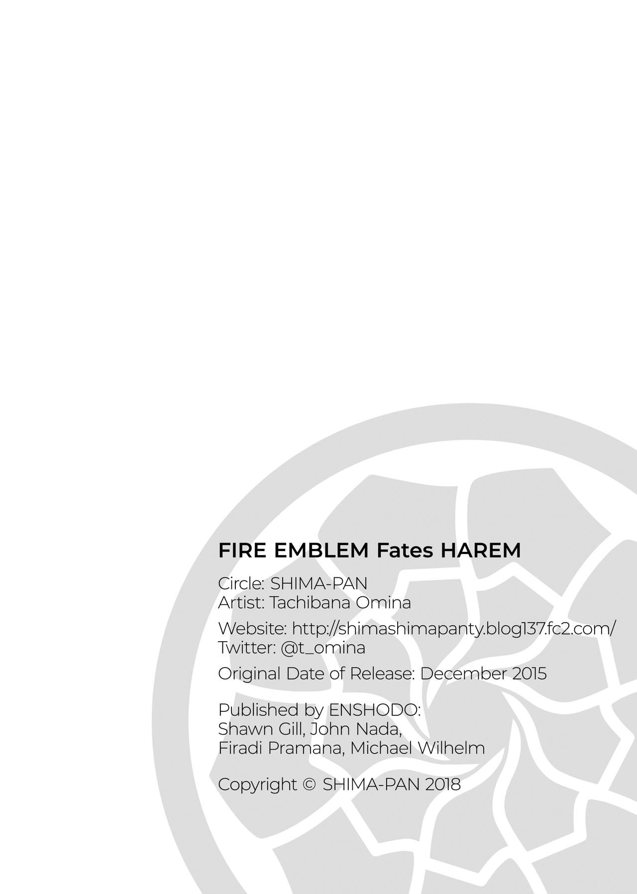 [SHIMA-PAN (Tachibana Omina)] Fire Emblem Fates Harem 画像番号 28