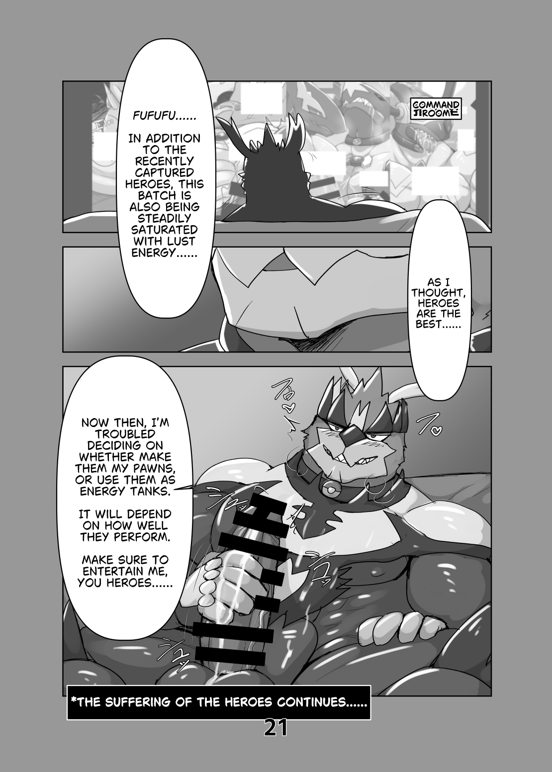 [S&D Tail (Keito)] The Captive Heroes (Pokemorph Heroes) (Pokemon) [English] [Digital] image number 20