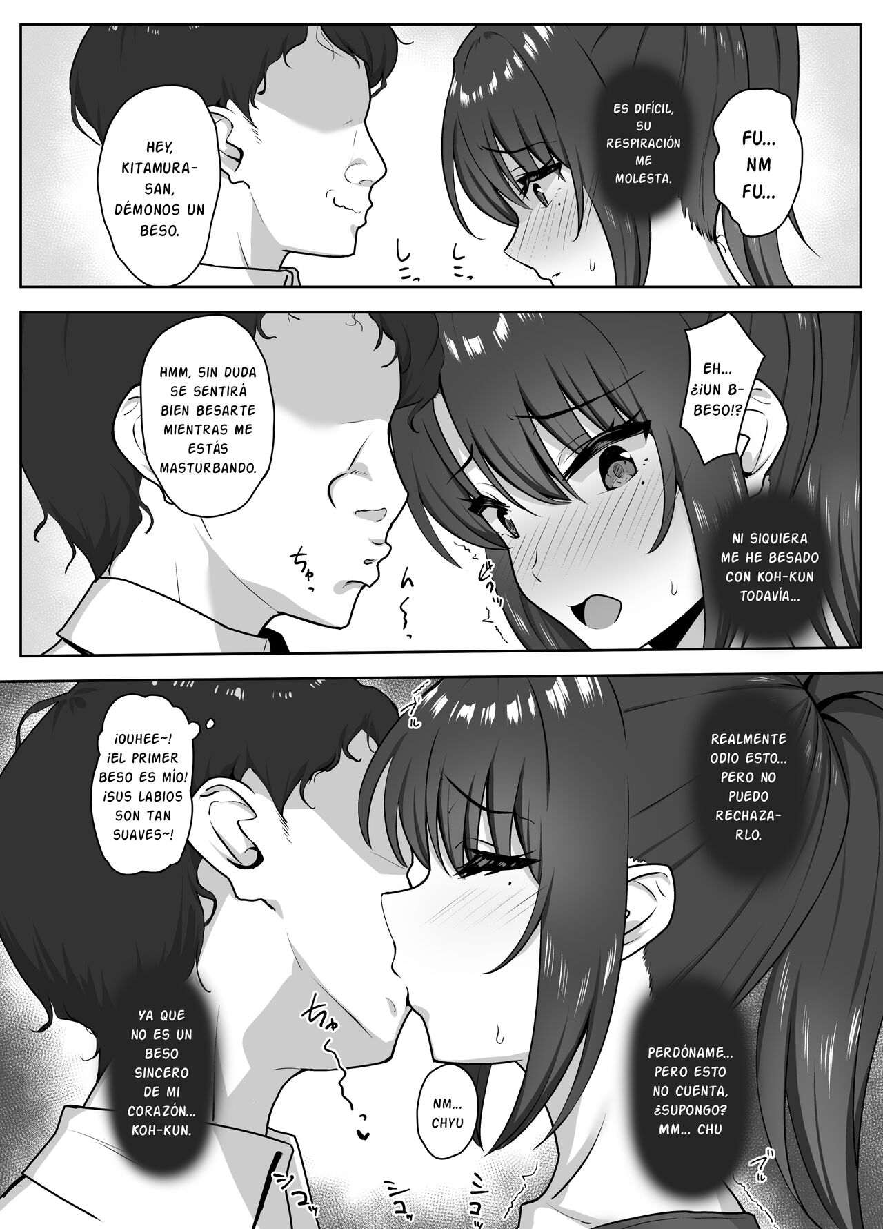 [Mocchimochiya (caruta)] Bukatsu-go wa Seishori gakari ‐Kanojo no Hajimete wa Boku no Mono‐ [Spanish] [Ayanokoji el pelao] 图片编号 17