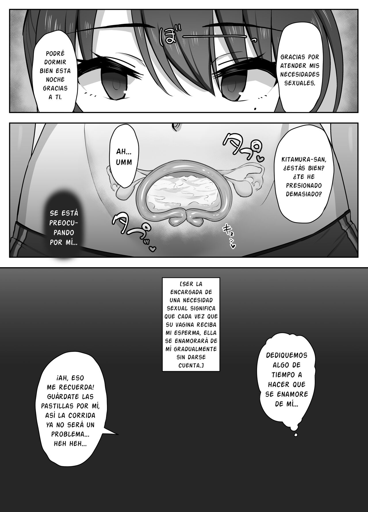 [Mocchimochiya (caruta)] Bukatsu-go wa Seishori gakari ‐Kanojo no Hajimete wa Boku no Mono‐ [Spanish] [Ayanokoji el pelao] 图片编号 46