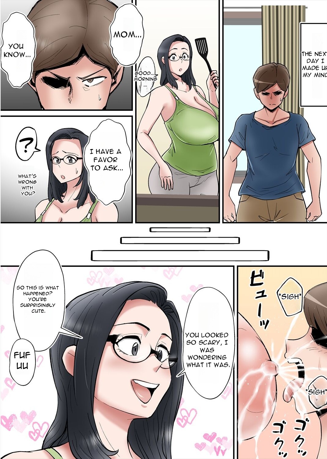 [Nobishiro] Haha no Sango Oppai ni Miserarete [English] [DarklordMTLs] numero di immagine  8