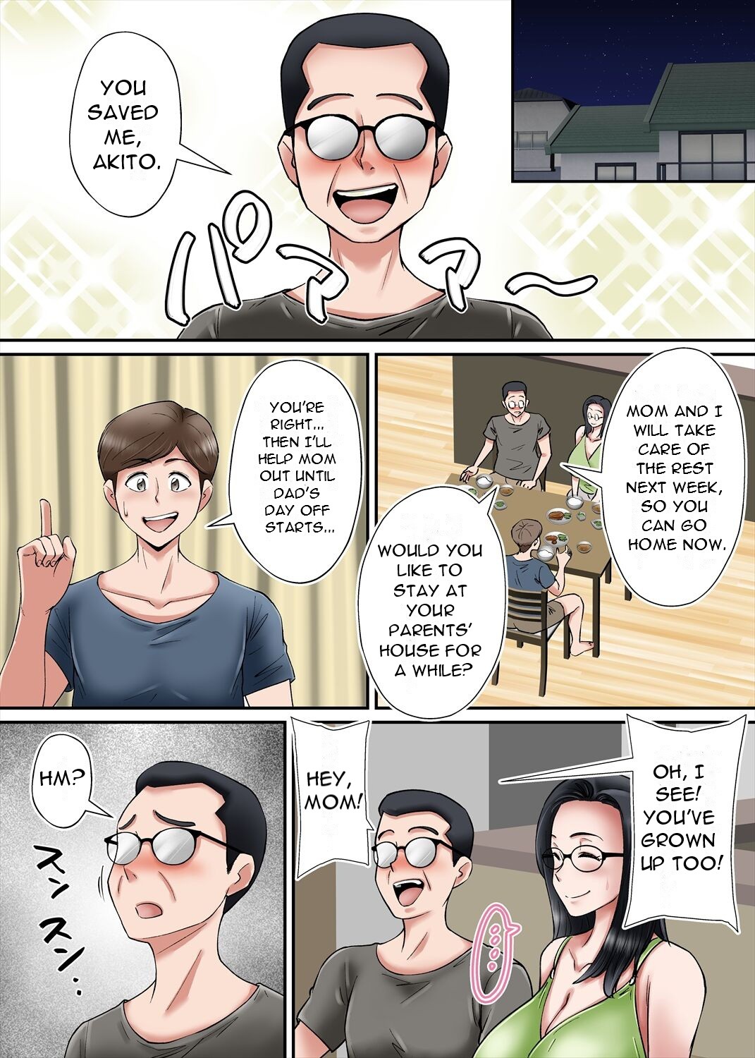 [Nobishiro] Haha no Sango Oppai ni Miserarete [English] [DarklordMTLs] numero di immagine  38