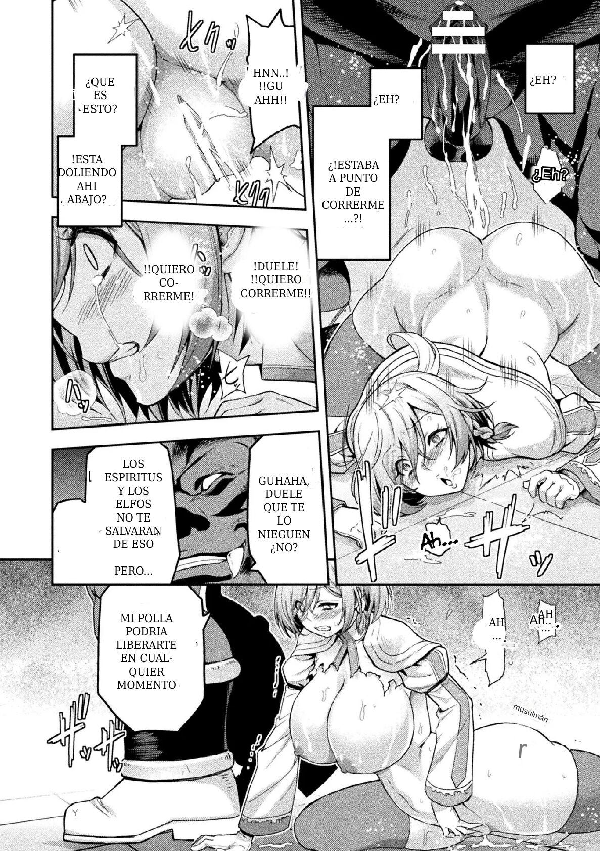 [Yamada Gogogo] ERONA 2 Orc no Inmon ni Modaeshi Miko no Nare no Hate Niwa "Zecchou Kitou" (Kukkoro Heroines Vol. 17) [Spanish] [Neko-sensei] [Digital] 이미지 번호 21