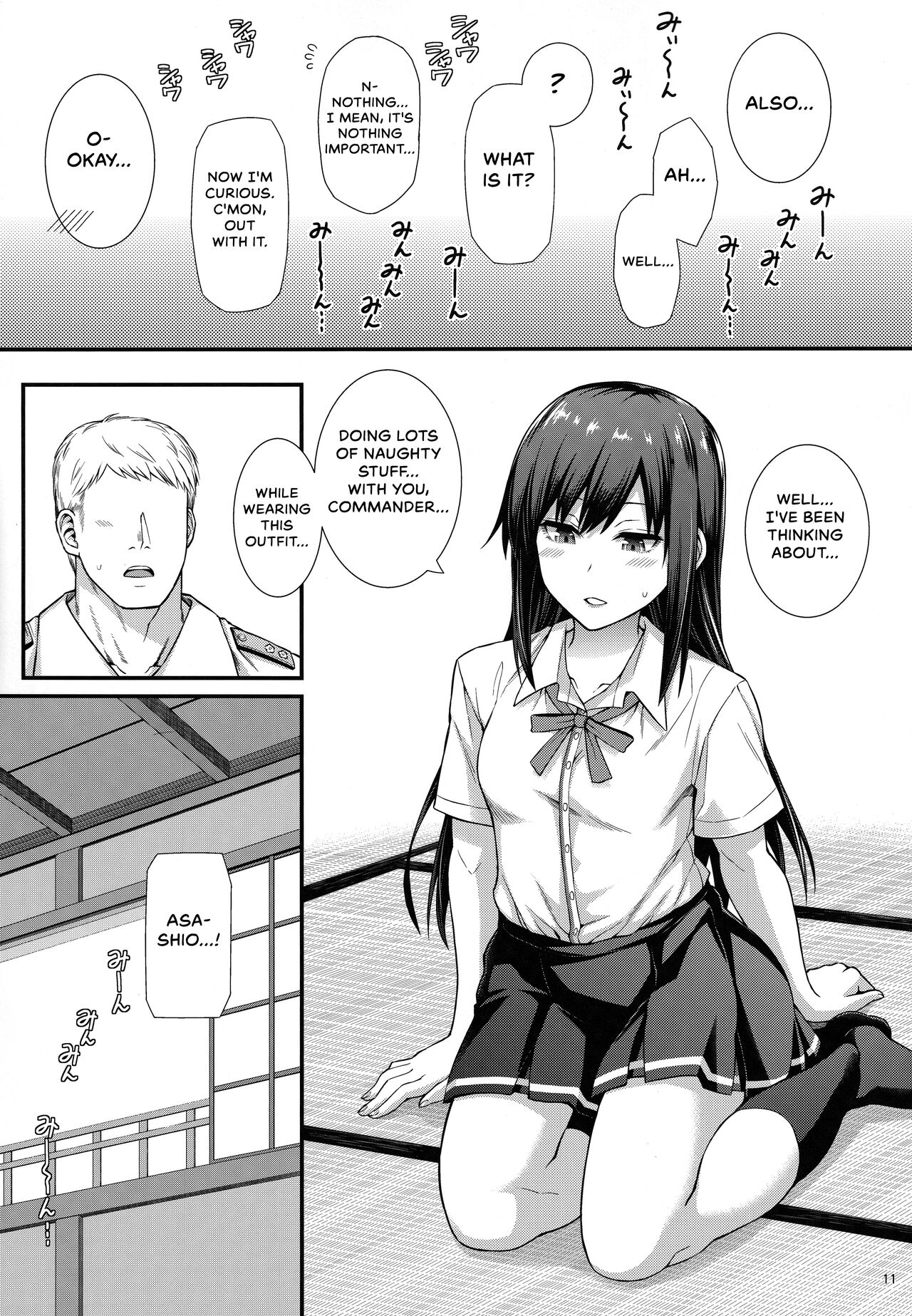 [Monmo Bokujou (Uron Rei)] Seikatsu Rhythm wa Asashio-gata 2 (Kantai Collection -KanColle-) [English] {Hennojin} [2019-11-24] numero di immagine  12