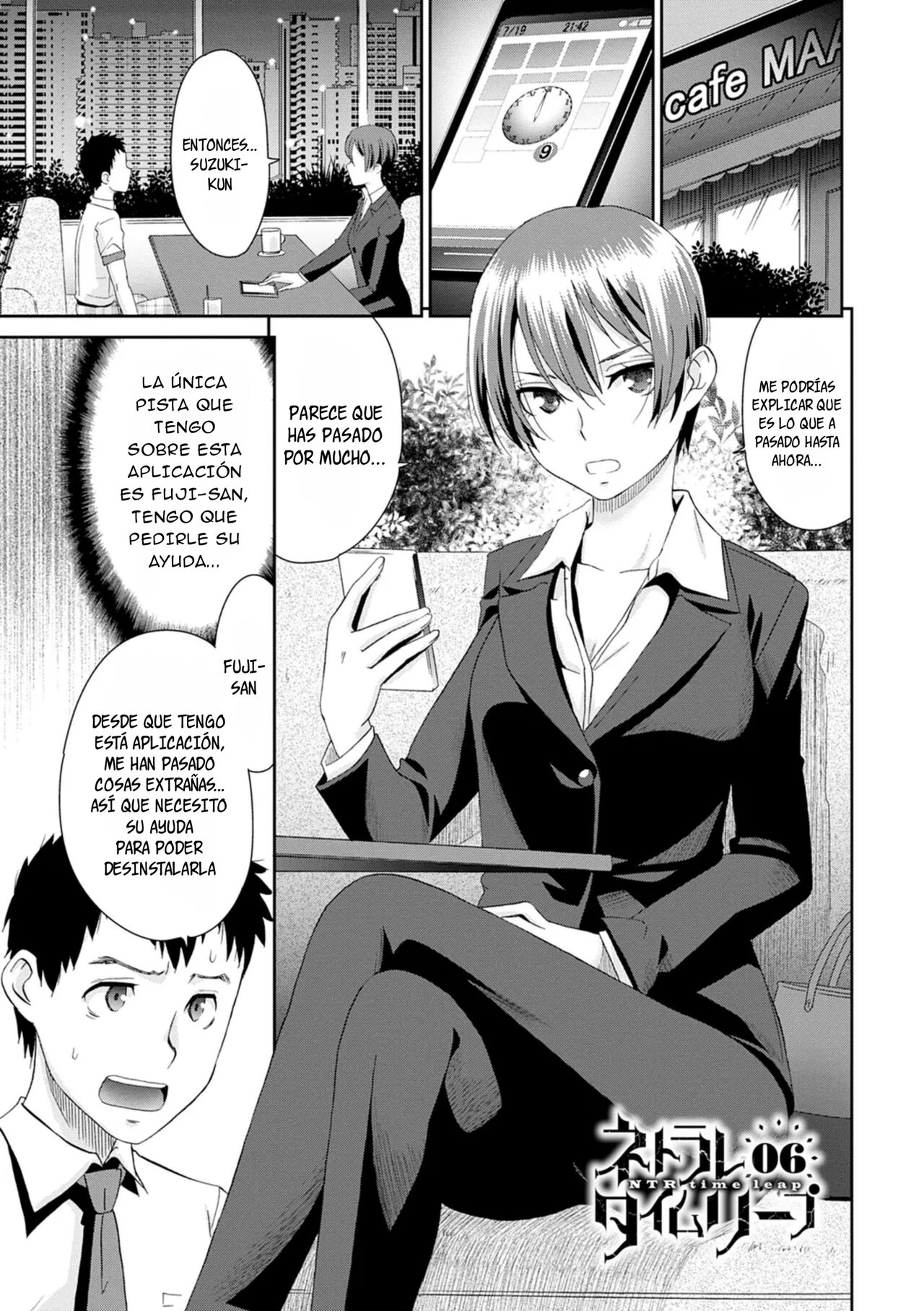 [Momonosuke] Netorare Time Leap 06 (Netorare Time Leap) [ ᗞメᗞ Ⲏⲉⲅⲟ | 英雄] [Spanish] изображение № 4