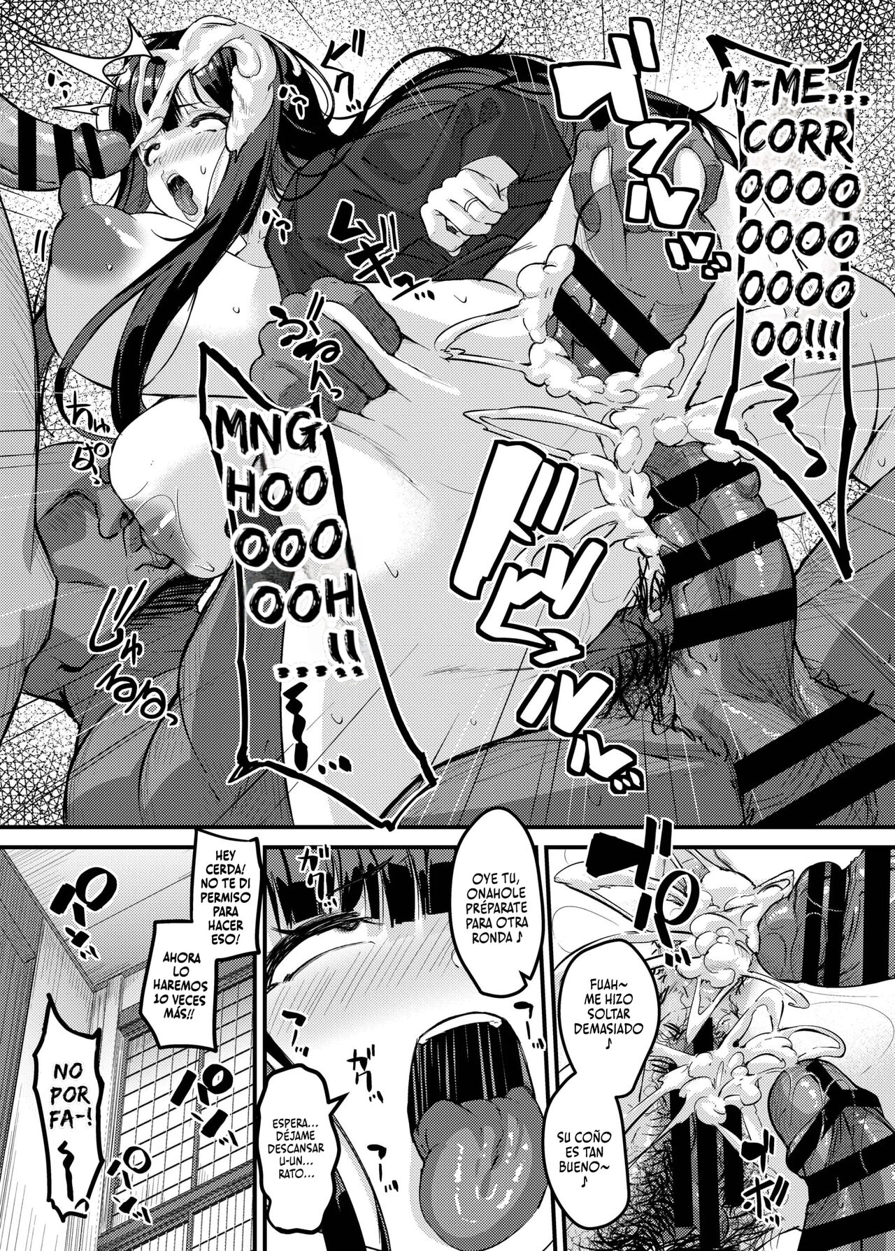 [Tanima Club (Kutibue)] Netorare Konyoku Monogatari ~Cyaraou ni Nanpasarete Sokuochisuru Bakunyu Hitotsuma~ | Una Historia NTR de Aguas Termales [Español] [P7Neko] numero di immagine  25