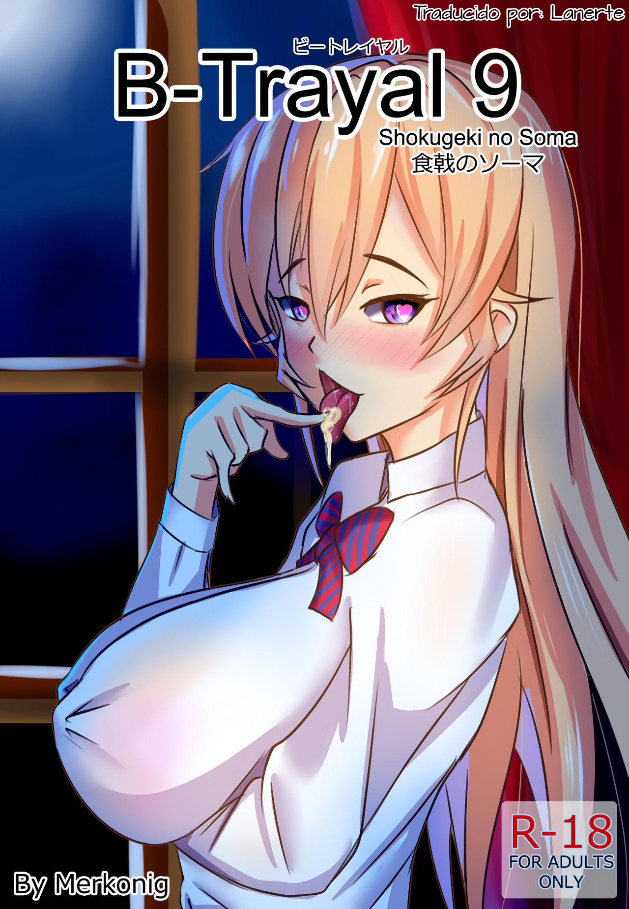 [Merkonig] B-Trayal 9 (Shokugeki no Soma) [Spanish] [Lanerte] image number 1