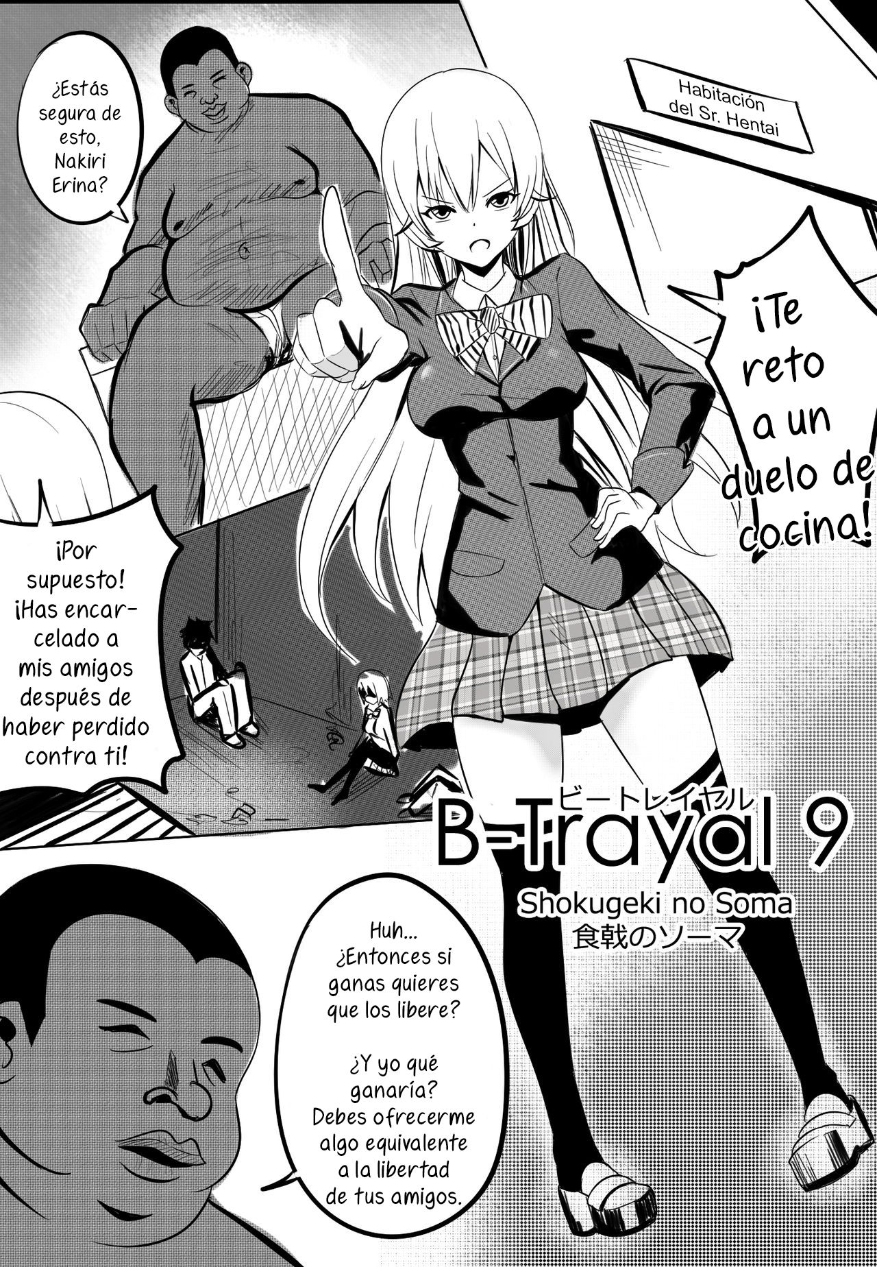 [Merkonig] B-Trayal 9 (Shokugeki no Soma) [Spanish] [Lanerte] image number 3