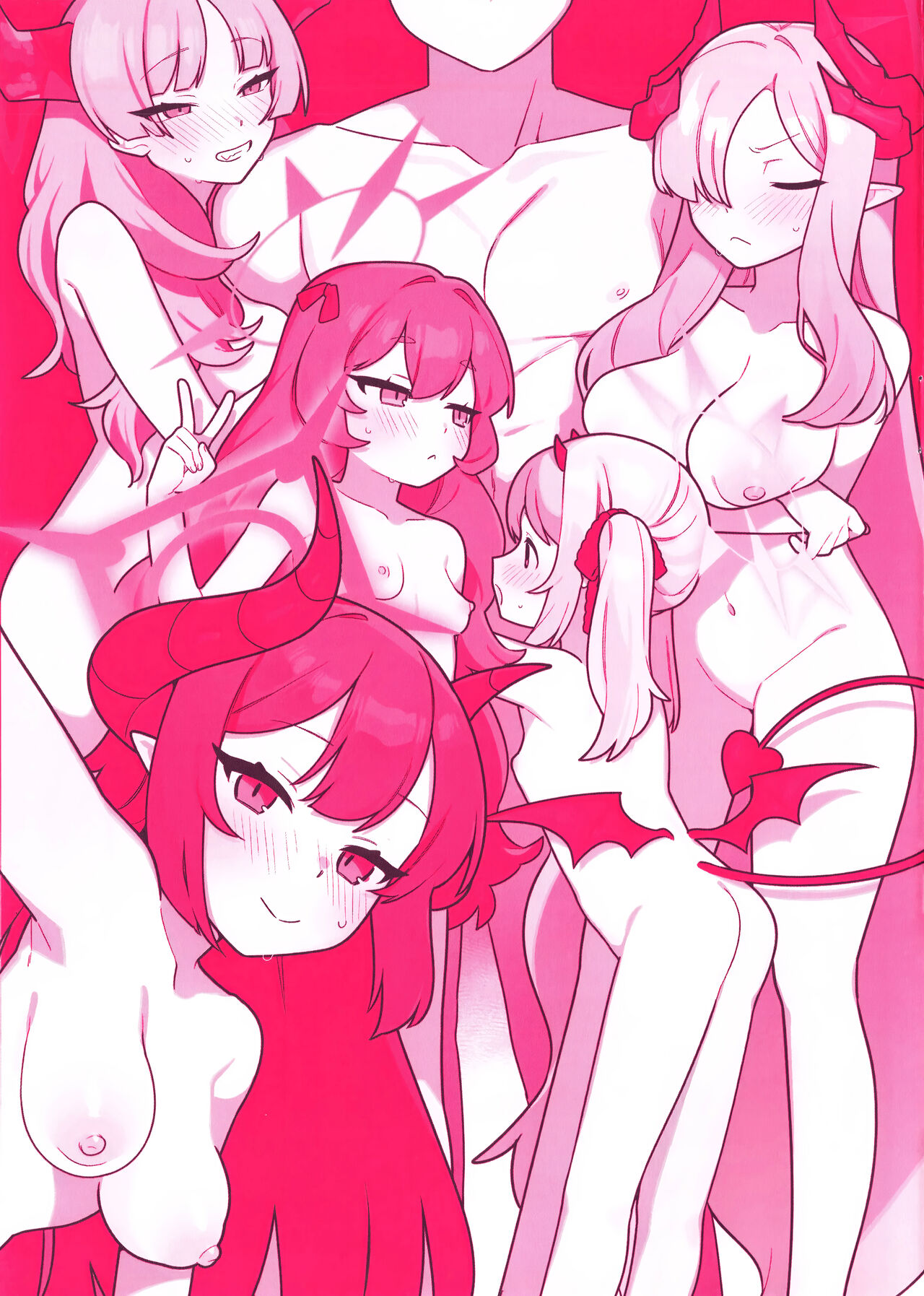 [Futsu-no-Tapioca-Yasan (Futatsuno-Peanuts)] Pandemoniumu zenin to H suru hon (Blue Archive) [Chinese] [[欶澜汉化组] Bildnummer 4