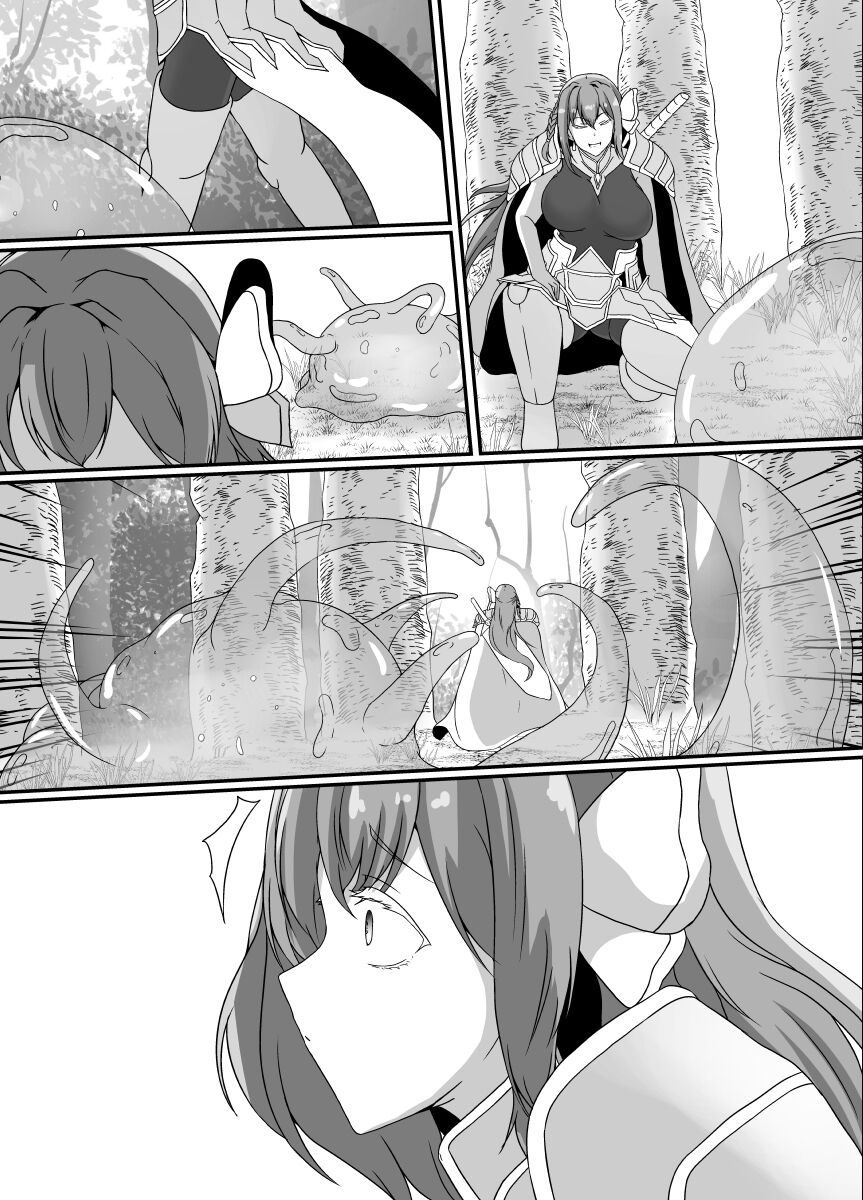 [Hyoui no Jikan (Shimakawa)] Kankaku Shadan Slime изображение № 37