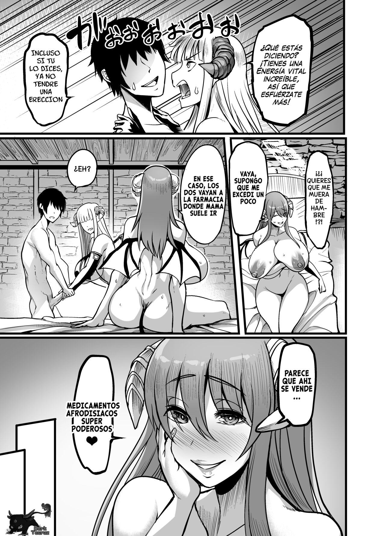 [Ikemen Teikoku (Remu)] Youkoso Succubus Machi e 3 ~Kedamono kari no seiryoku-zai~ | ¡Bienvenidos! al Distrito de las Sucubos!!! 3 - La Excitante Cazadora de Bestias [Spanish] [DarkTauruz] [Digital] imagen número 8