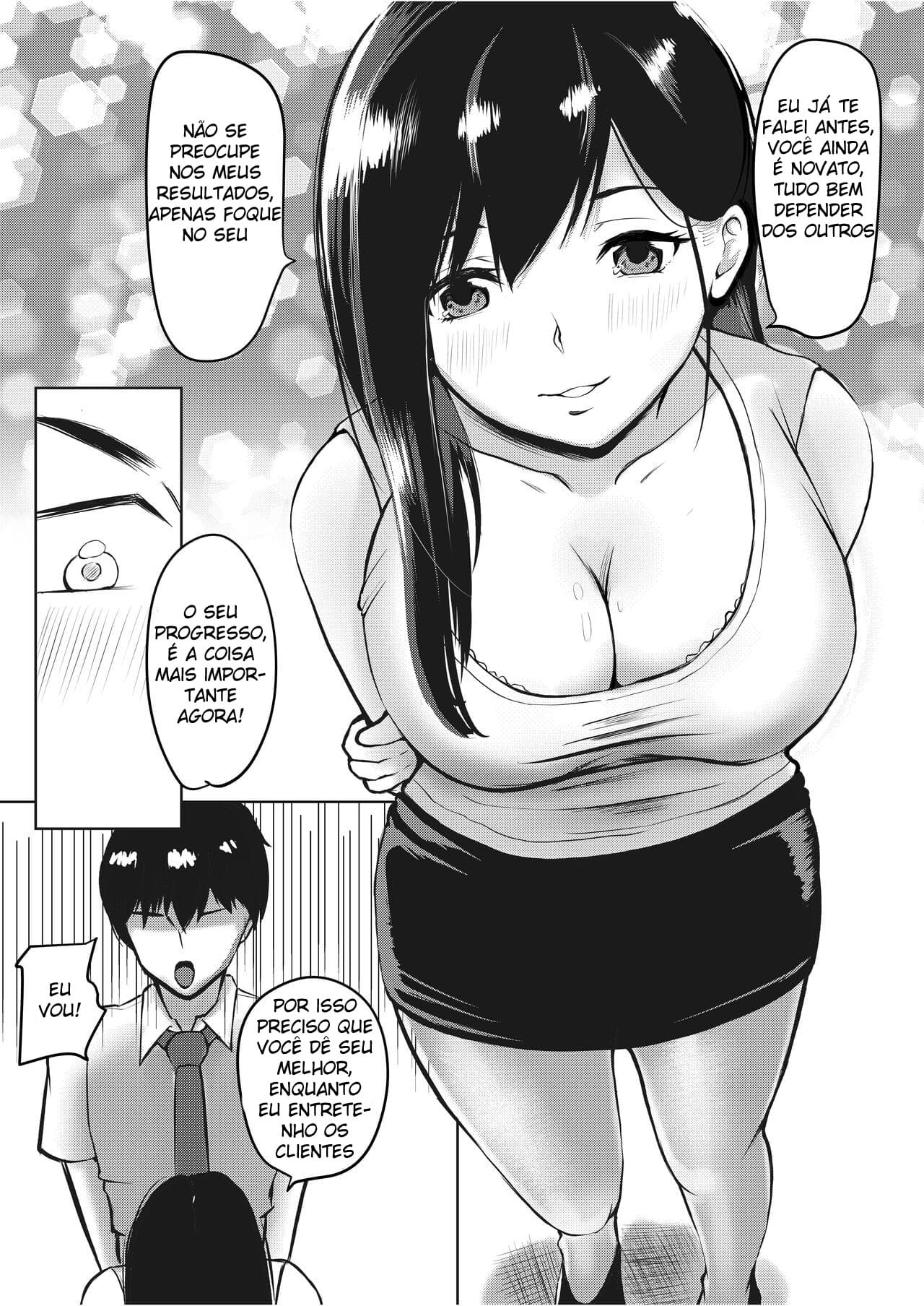 [Yamitsukihaguhagu (Kuware)] The Serious Senpai Works Overtime As She Is Made To Cum Until Morning [Portuguese-BR] изображение № 8