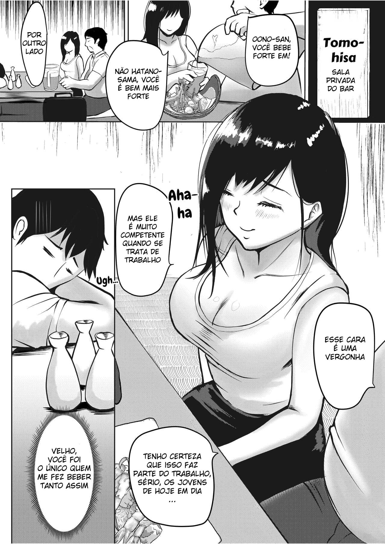 [Yamitsukihaguhagu (Kuware)] The Serious Senpai Works Overtime As She Is Made To Cum Until Morning [Portuguese-BR] изображение № 9