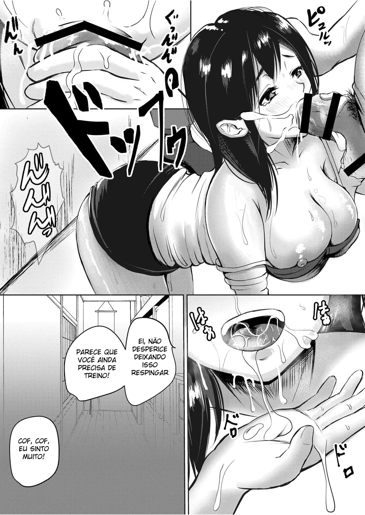[Yamitsukihaguhagu (Kuware)] The Serious Senpai Works Overtime As She Is Made To Cum Until Morning [Portuguese-BR] изображение № 15