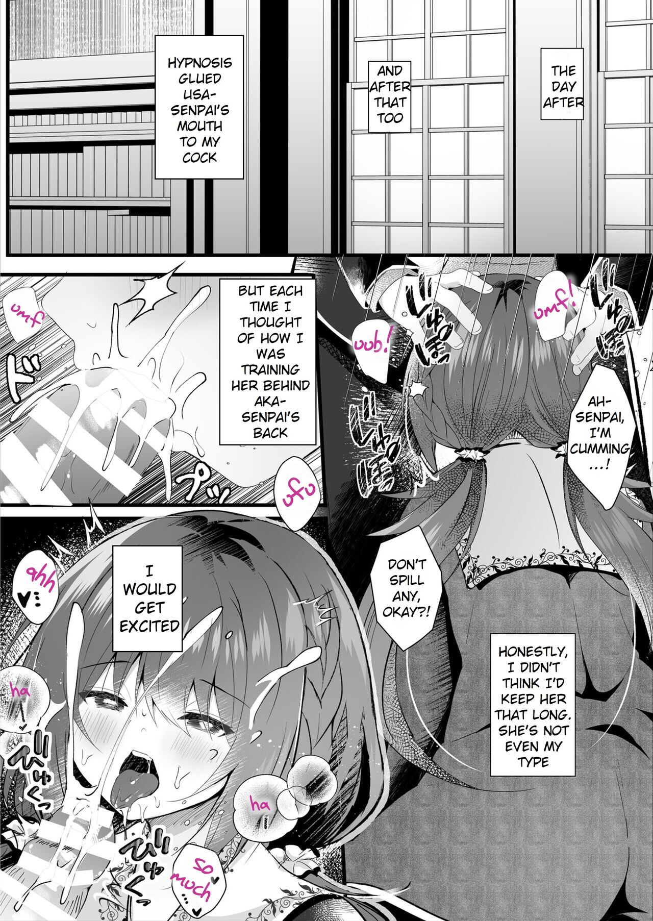 [Rocomani (Manatsu)] Kareshi Mochi no Sekenshirazu na Senpai o Saimin de Kuruwasu | Hypnotizing My Senpai, Who Has a Boyfriend, And Driving Her Crazy For Sex [English] [Rei Scans] [Digital] numero di immagine  13