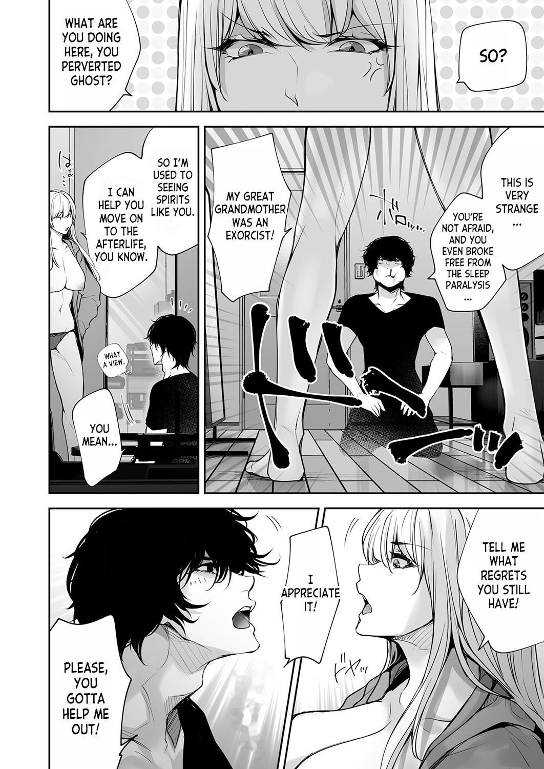 [Date Ren]  Watashi no Naka de Iki Nasai! Doutei Yuurei to Ichiya Kagiri no Shouten NTR Sex | Please Cum with my Insides! Ascension NTR One Night Stand with a Virgin Ghost (COMIC Magnum Vol.181) [English] [desudesu] 이미지 번호 8