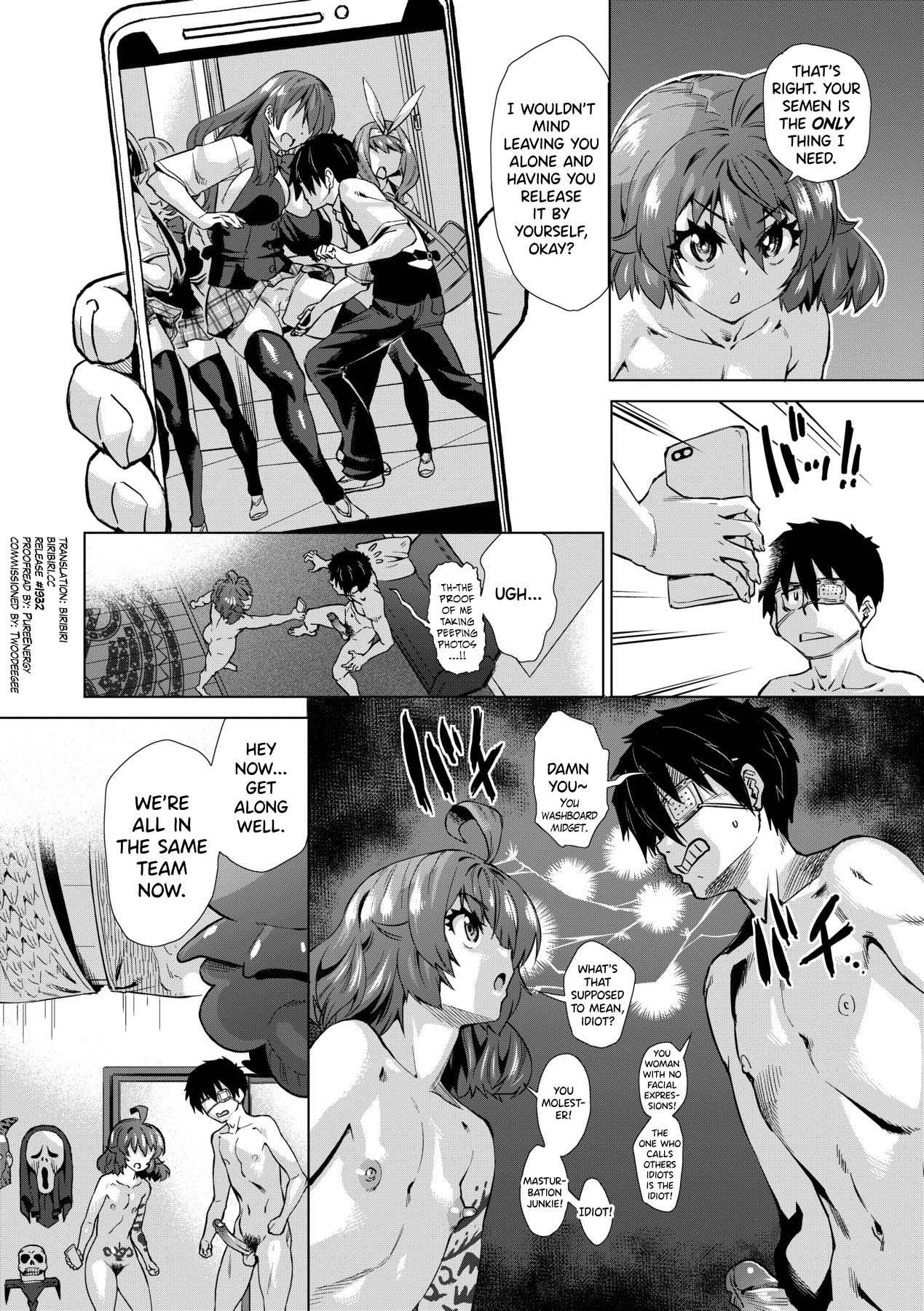 [Abe Morioka] Jagan no Saimin Inryoku de Seitokai Les Joshi-tachi no Shojo o Kyousei Rape!! Ch.1-3 [English] [biribiri] [Decensored] [Digital] image number 30