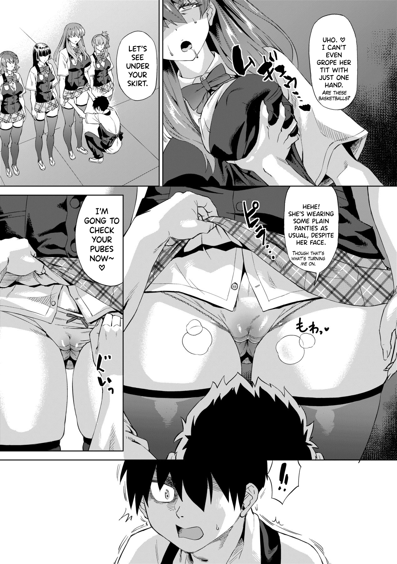 [Abe Morioka] Jagan no Saimin Inryoku de Seitokai Les Joshi-tachi no Shojo o Kyousei Rape!! Ch.1-3 [English] [biribiri] [Decensored] [Digital] image number 71