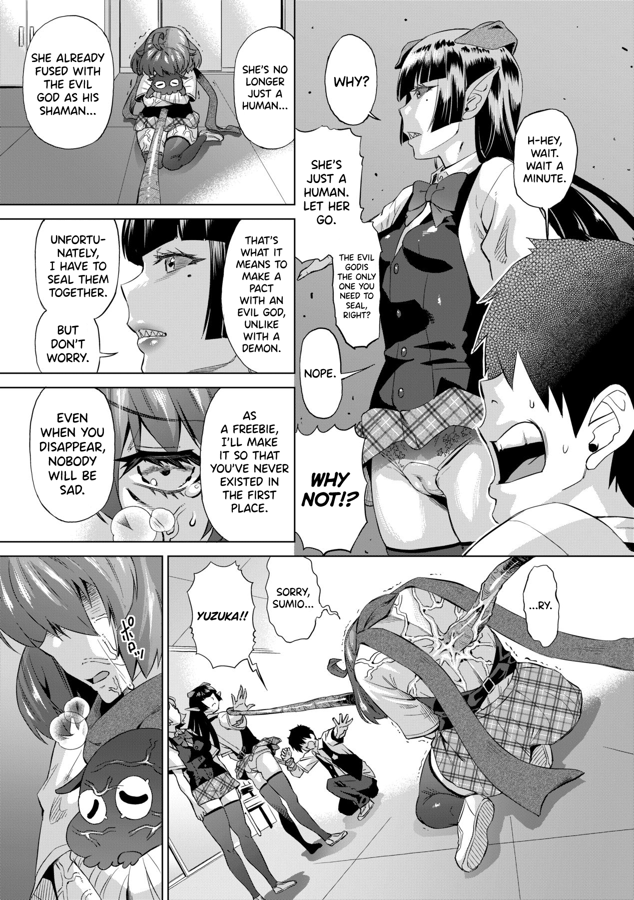 [Abe Morioka] Jagan no Saimin Inryoku de Seitokai Les Joshi-tachi no Shojo o Kyousei Rape!! Ch.1-3 [English] [biribiri] [Decensored] [Digital] изображение № 75