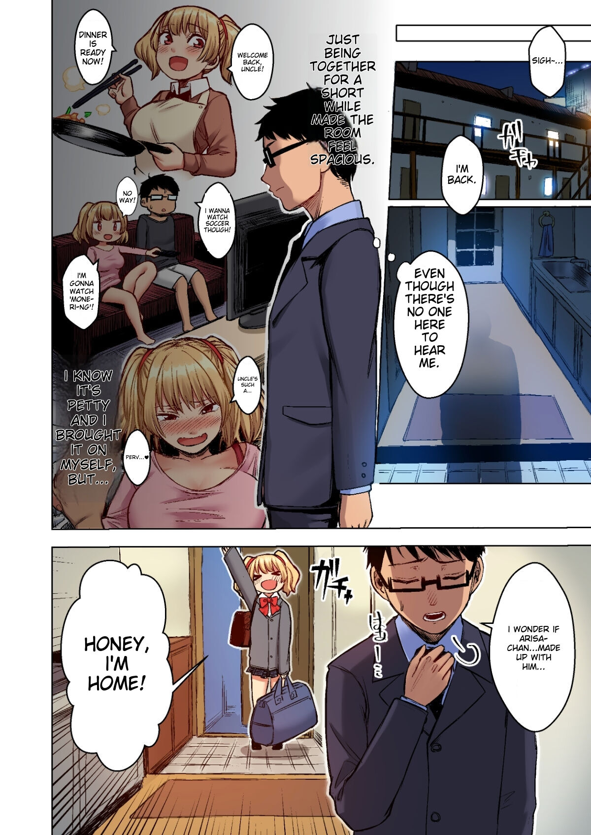 [Doushoku (Omizu Chihiro)] Wakeari JK Iede shita Gal o Kattemita Kekka! 1+2 Full Color Gappon-ban [English] numero di immagine  34