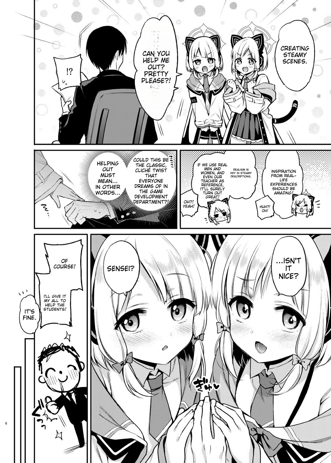 [K+W (sasachinn)] Sensei Koryaku Game (Blue Archive) [English] [MTL] 이미지 번호 3