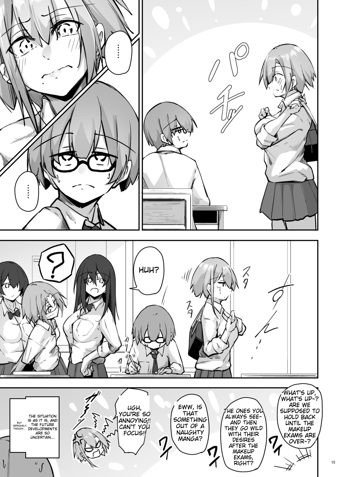 [Gakuen Ketsumeichou (Oriue Wato)] Tonari no seki no Toeda-san [English] [MTL] [Digital] 画像番号 14